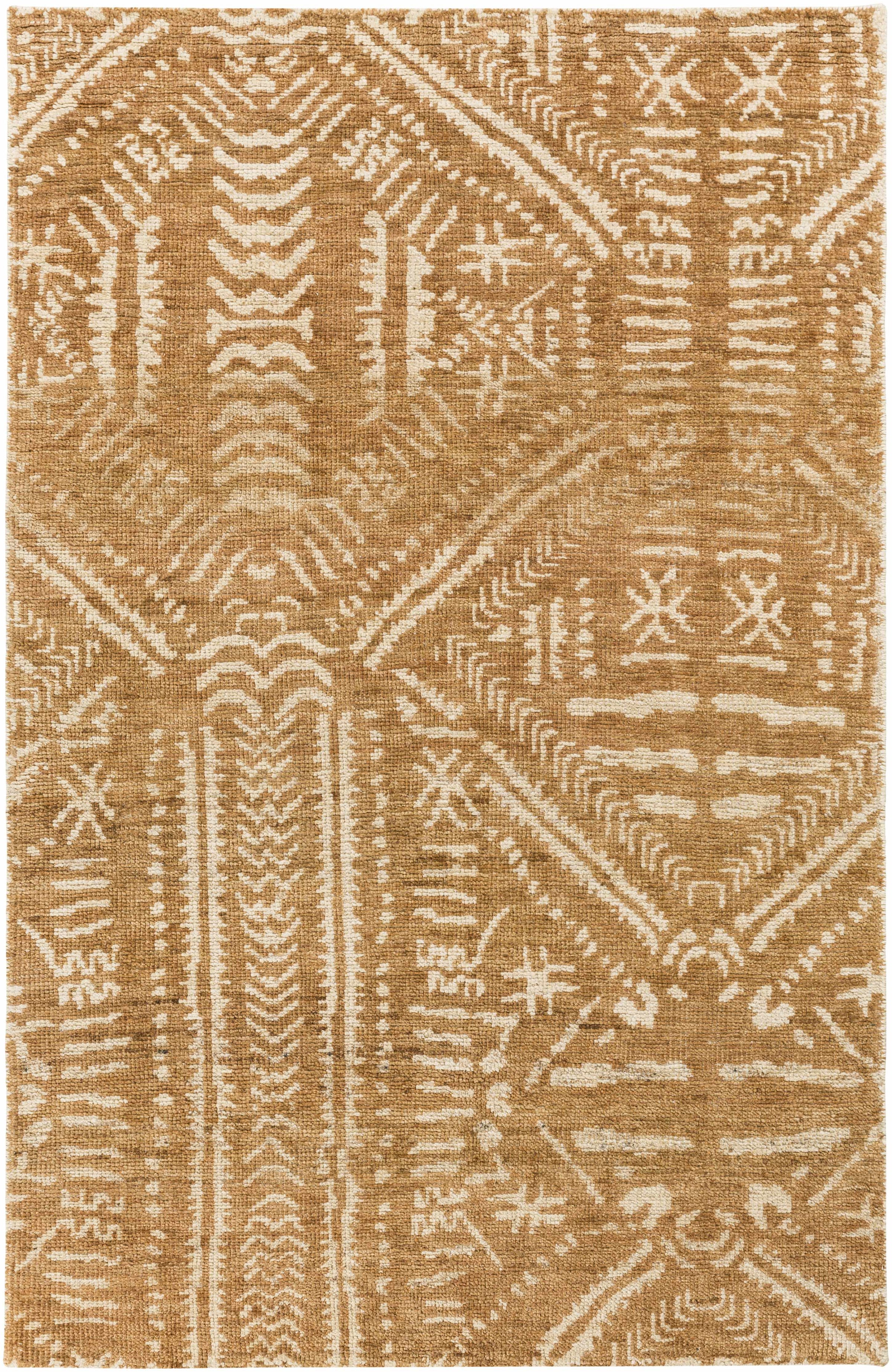 Brown Hand Knotted 100% Jute Cottage Rectangle Handmade rug, Indoor use only, no fringe, non-washable. runner also available