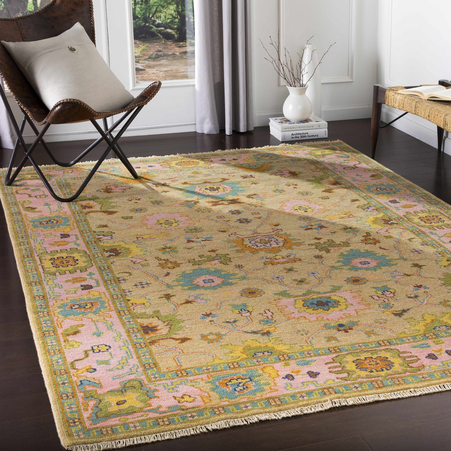 Hillcrest HIL-9043 Handmade Rug