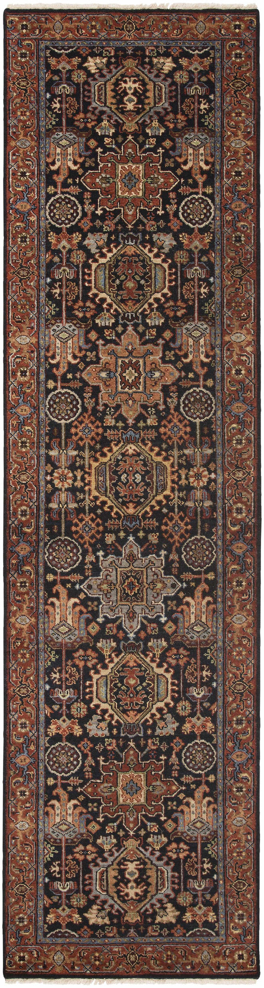 Bursa BUR-9119 Hand Knotted Rug