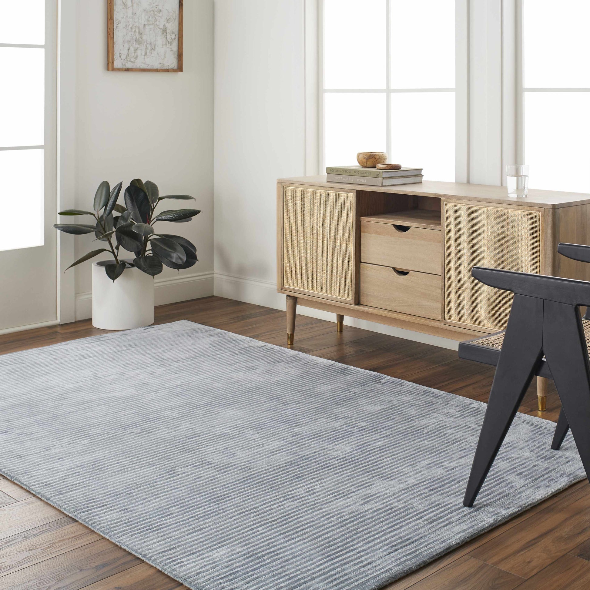 Graphite GPH-54 Handmade Rug
