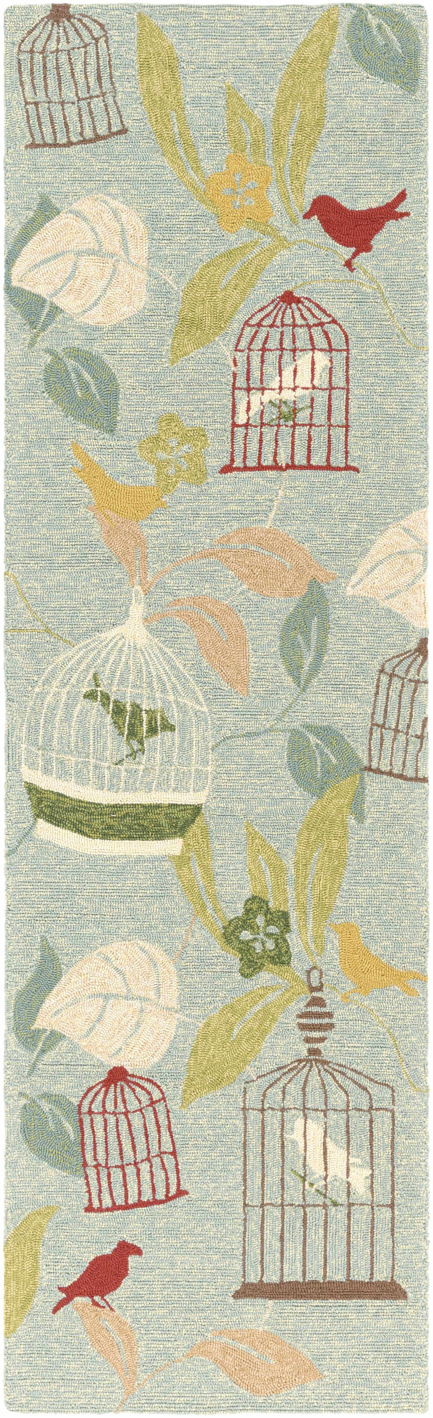 Rain RAI-1128 Hand Hooked Rug