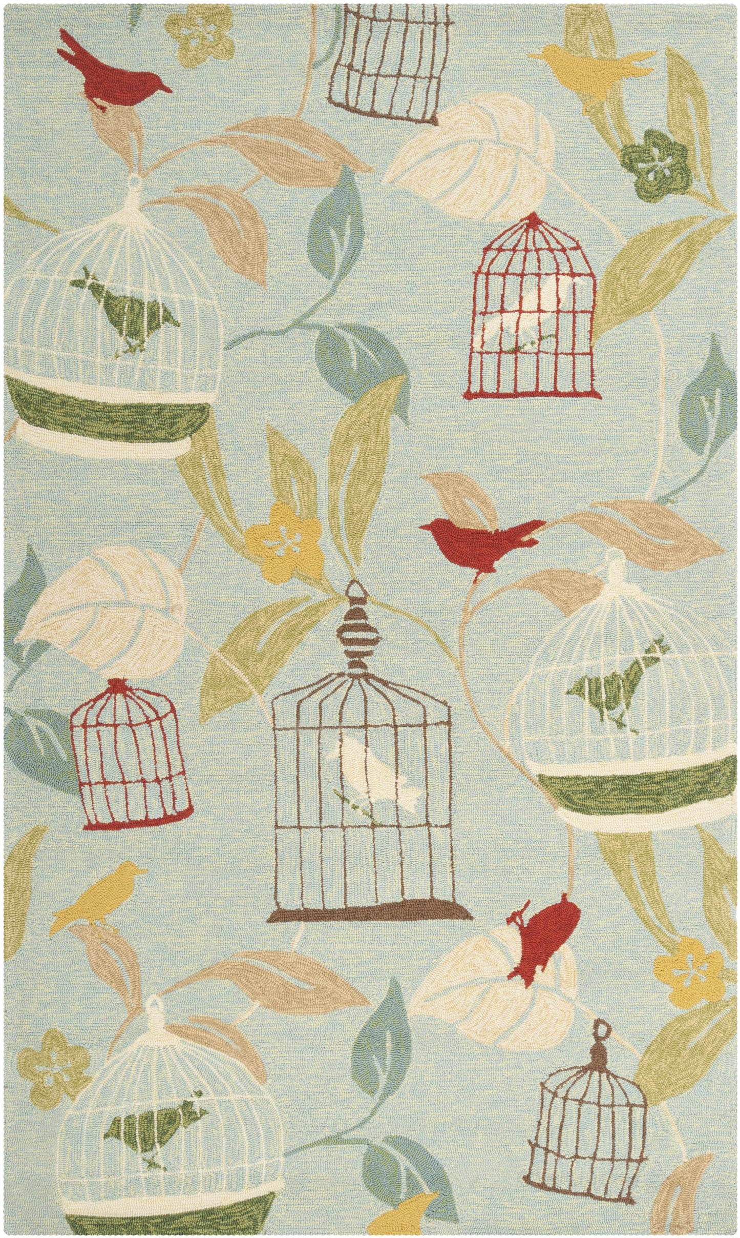 Rain RAI-1128 Hand Hooked Rug