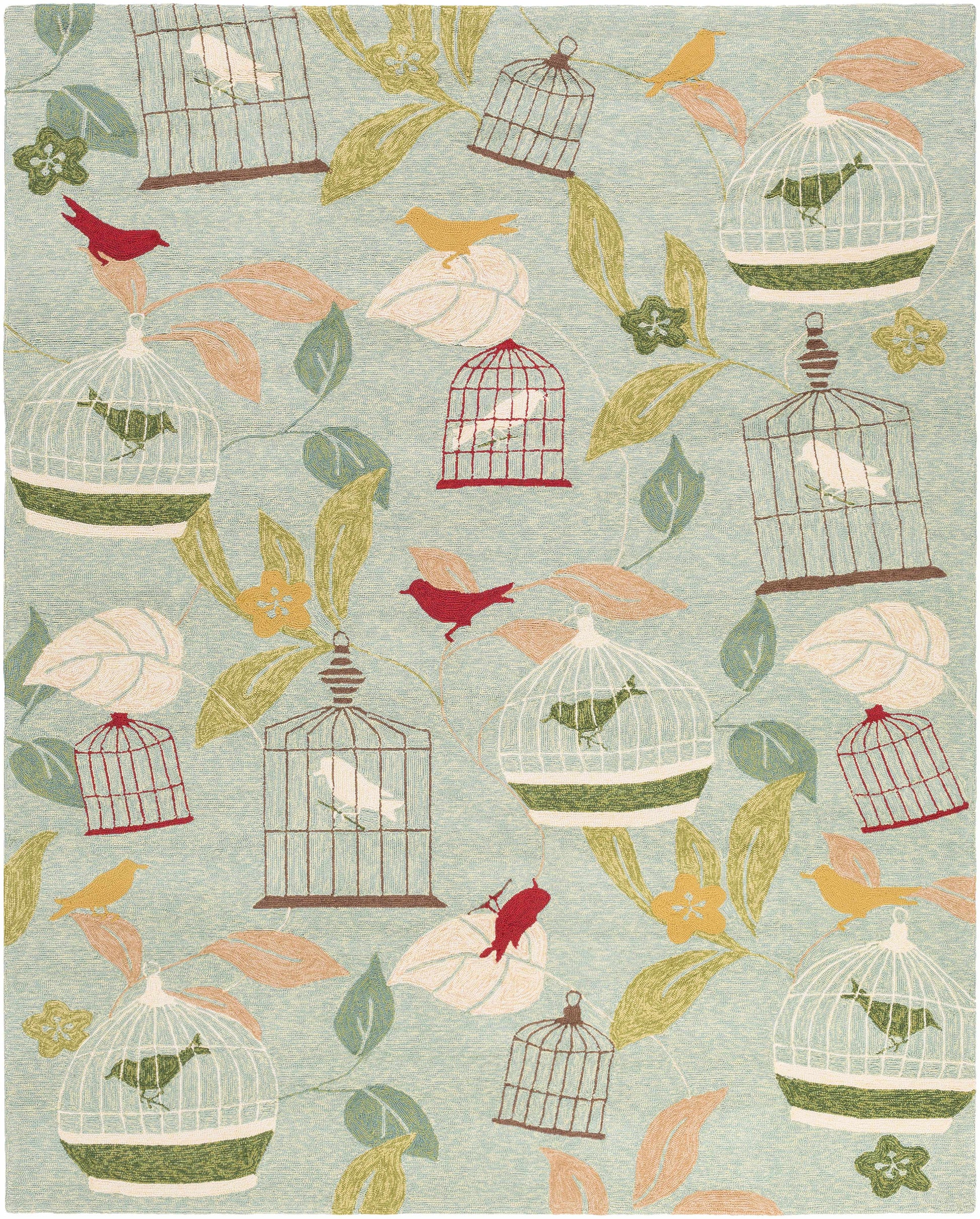 Rain RAI-1128 Hand Hooked Rug