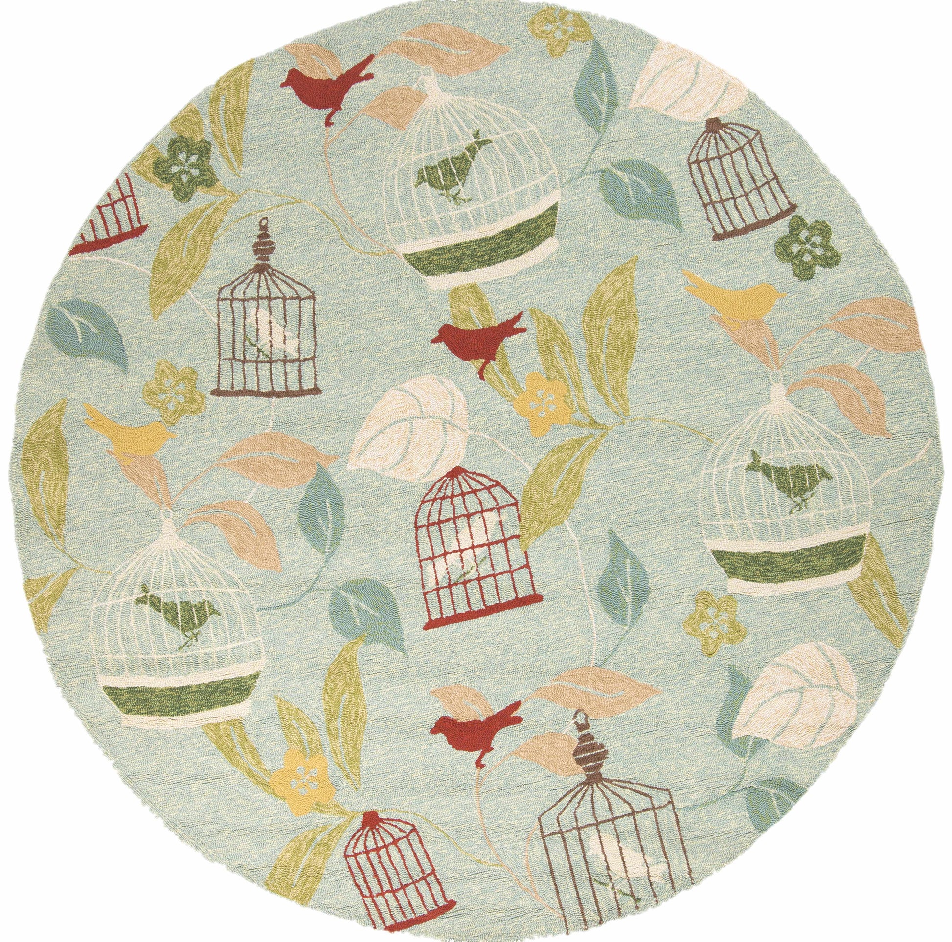 Rain RAI-1128 Hand Hooked Rug