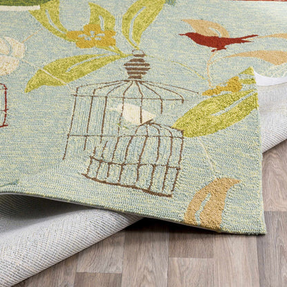 Rain RAI-1128 Hand Hooked Rug