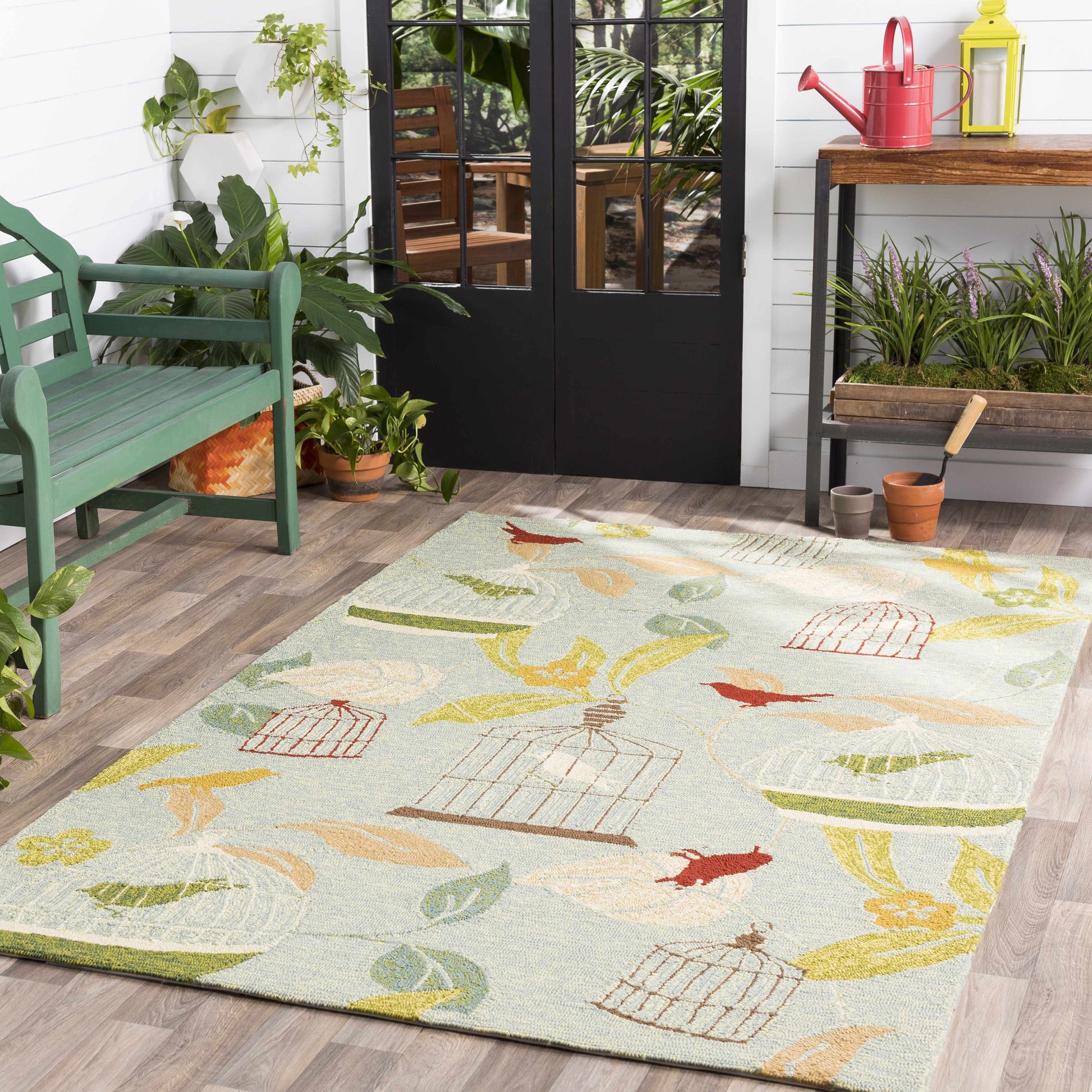 Rain RAI-1128 Hand Hooked Rug