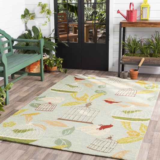 Rain RAI-1128 Hand Hooked Rug