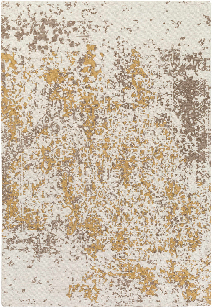 Beige Hand Woven 100% Polyester Modern Rectangle Handmade rug, Indoor use only, no fringe, non-washable. runner also available