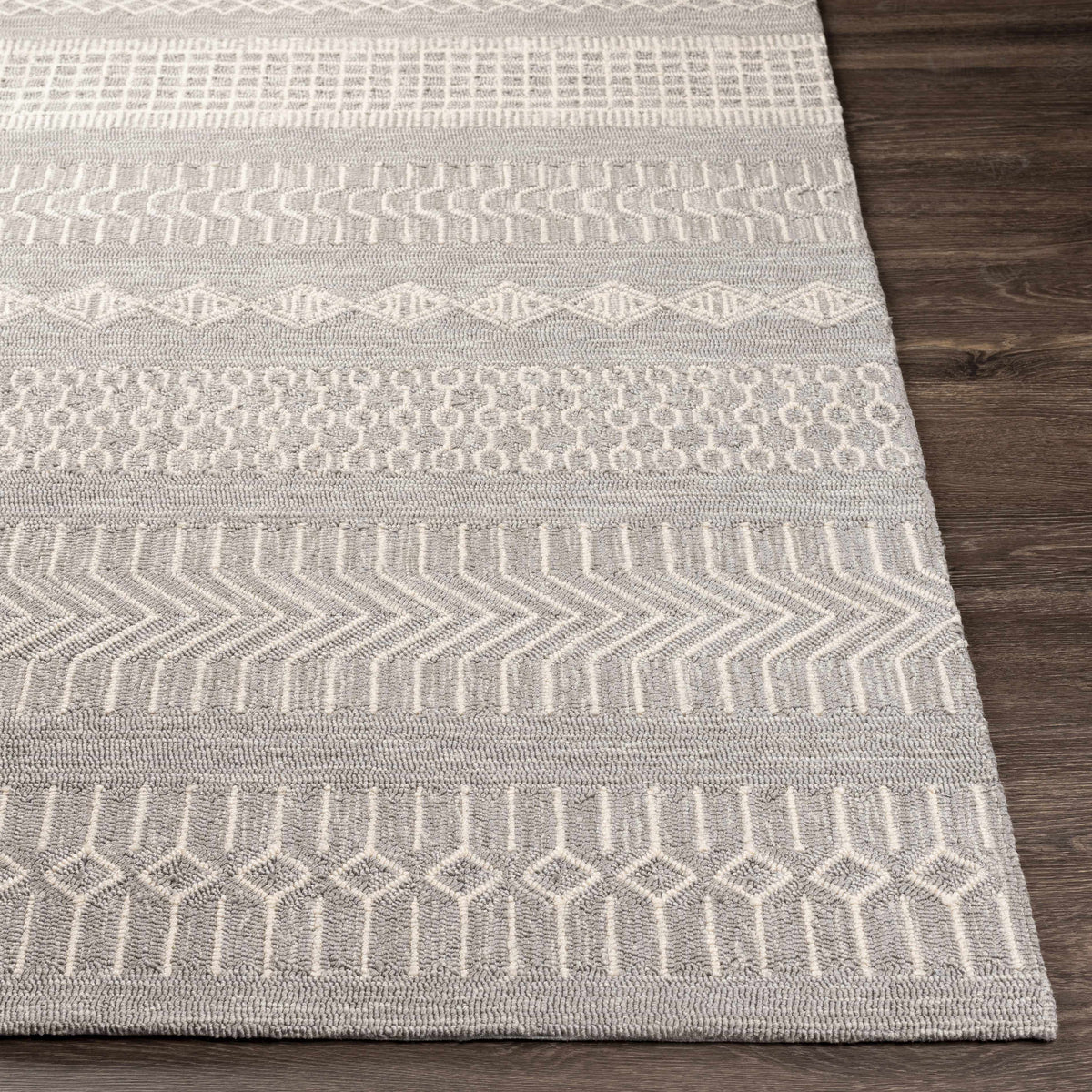 Rain RAI-1287 Hand Hooked Rug