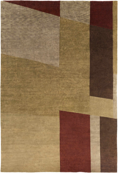 Multicolor Hand Knotted 100% NZ Wool Modern Rectangle Handmade rug, Indoor use only, no fringe, non-washable. runner also available