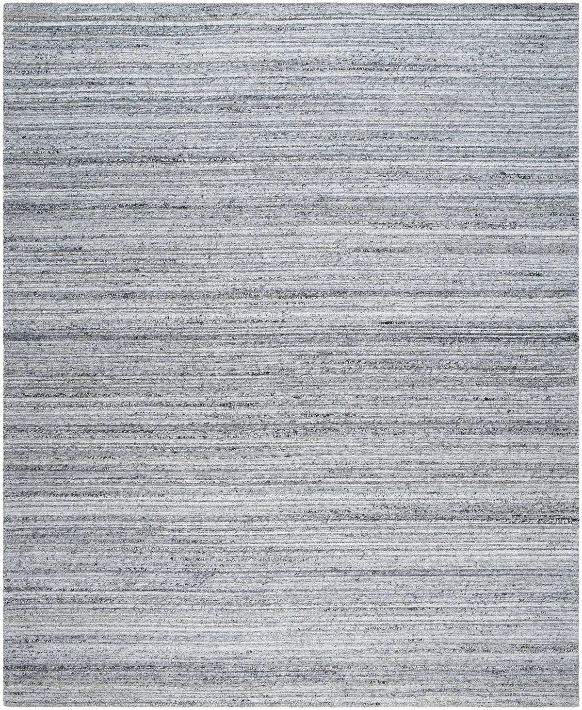Charcoal Hand Tufted 100% Recycled PET Yarn Cottage Rectangle Handmade rug, Indoor use only, no fringe, non-washable.