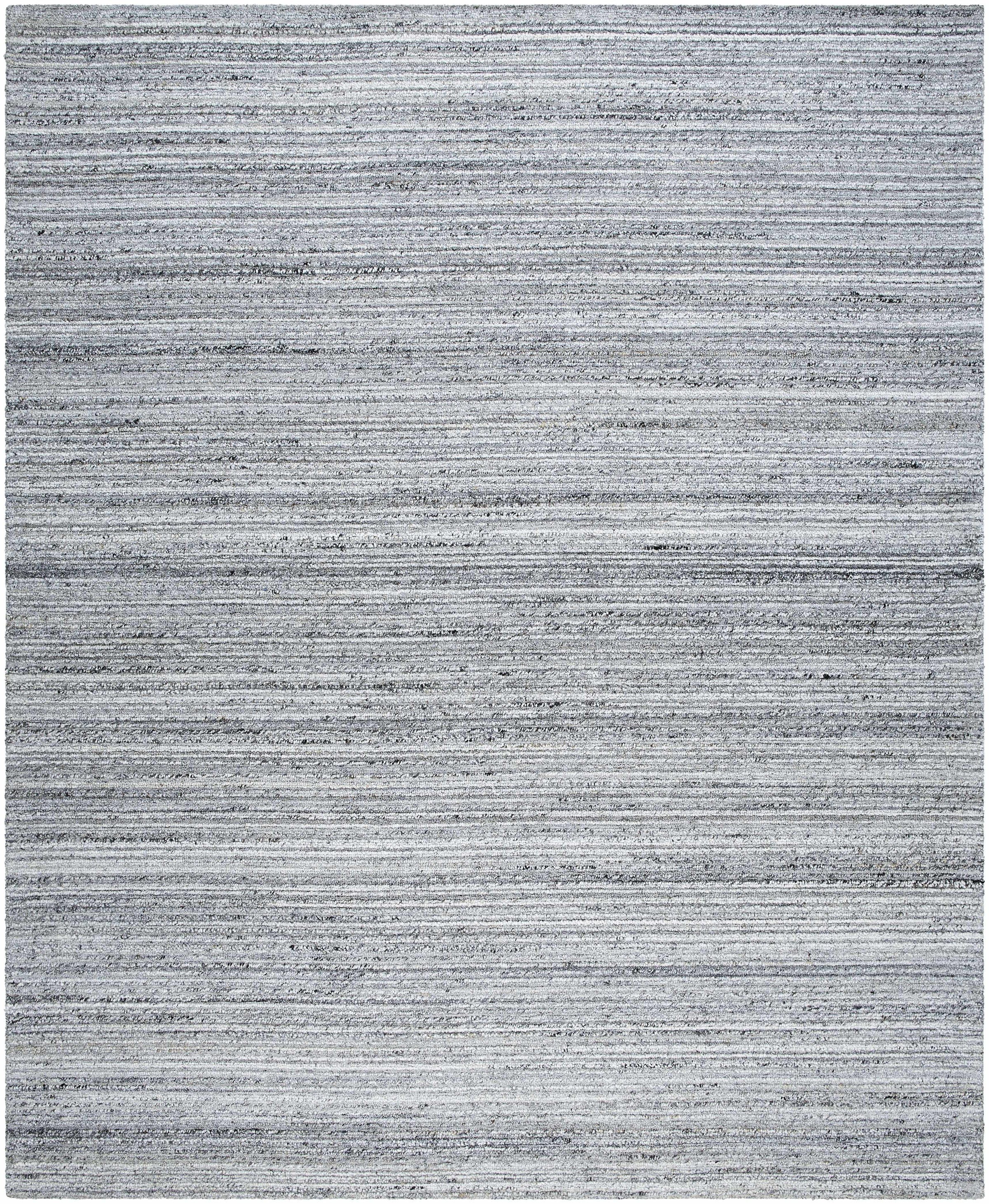 Charcoal Hand Tufted 100% Recycled PET Yarn Cottage Rectangle Handmade rug, Indoor use only, no fringe, non-washable.