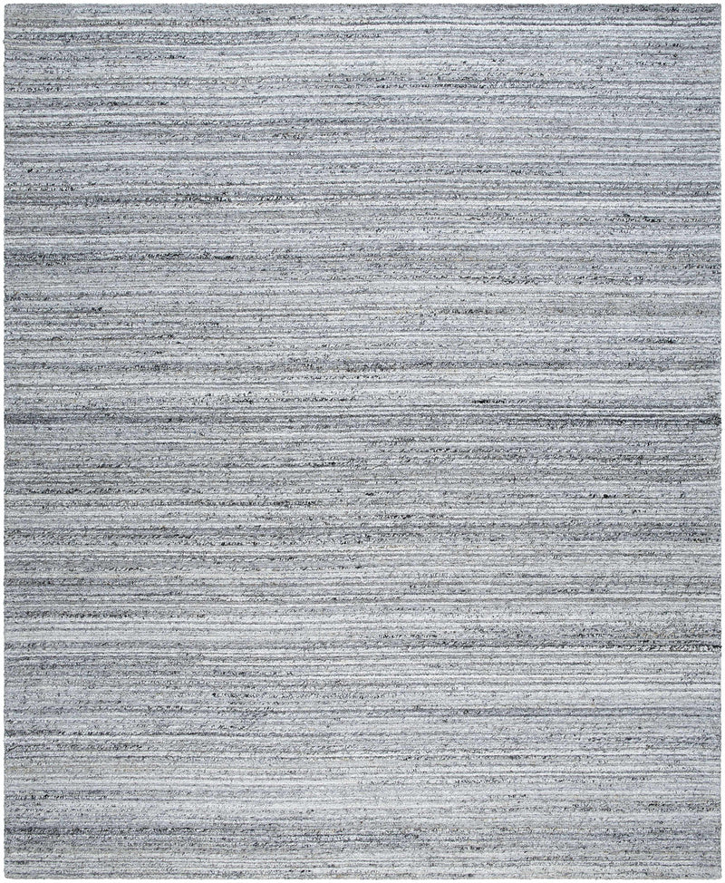 Charcoal Hand Tufted 100% Recycled PET Yarn Cottage Rectangle Handmade rug, Indoor use only, no fringe, non-washable.