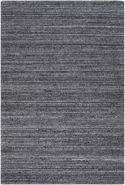 Charcoal Hand Tufted 100% Recycled PET Yarn Cottage Rectangle Handmade rug, Indoor use only, no fringe, non-washable.