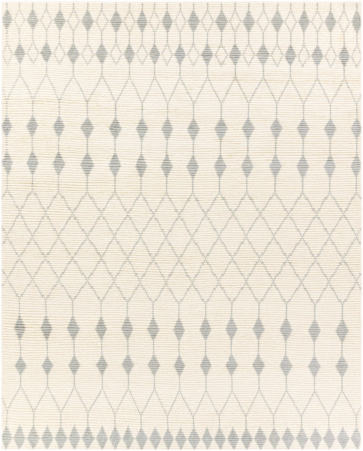 Ivory Hand Woven 100% Wool Global Rectangle Handmade rug, Indoor use only, no fringe, non-washable. runner also available