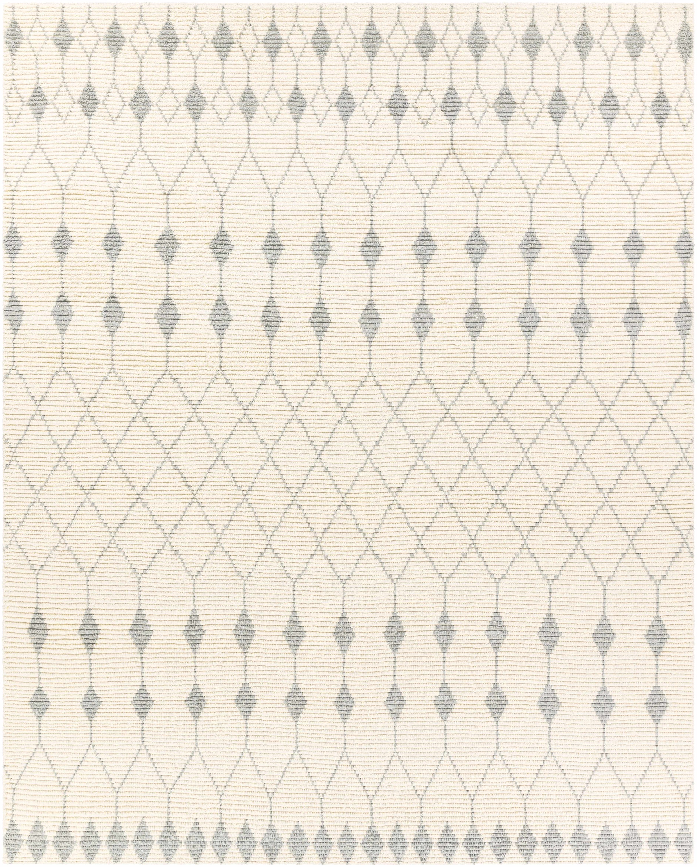 Ivory Hand Woven 100% Wool Global Rectangle Handmade rug, Indoor use only, no fringe, non-washable. runner also available