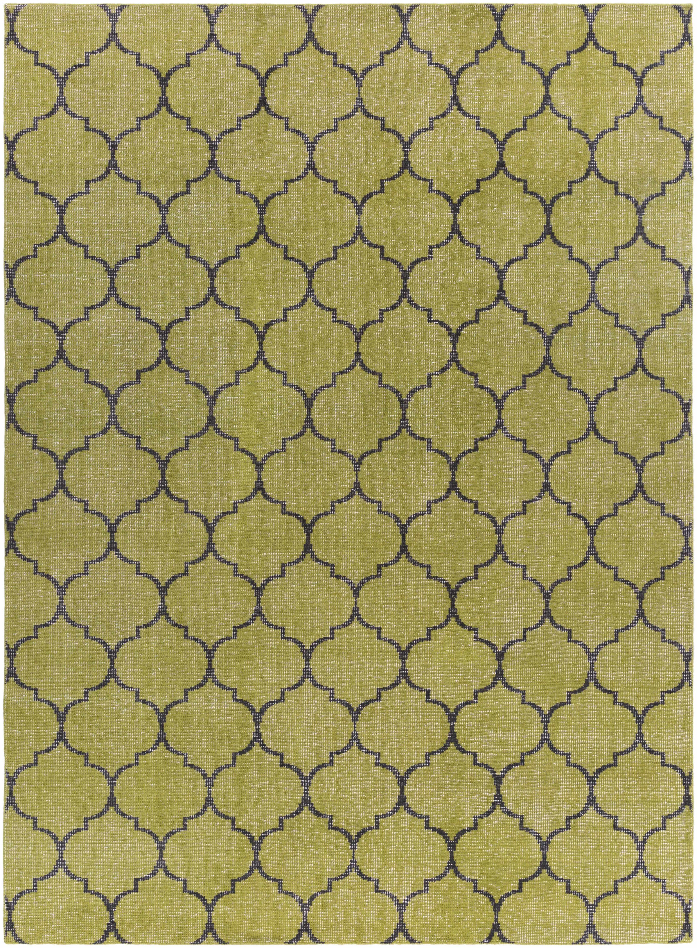 Light Olive Hand Knotted 100% Wool Modern Rectangle Handmade rug, Indoor use only, no fringe, non-washable.