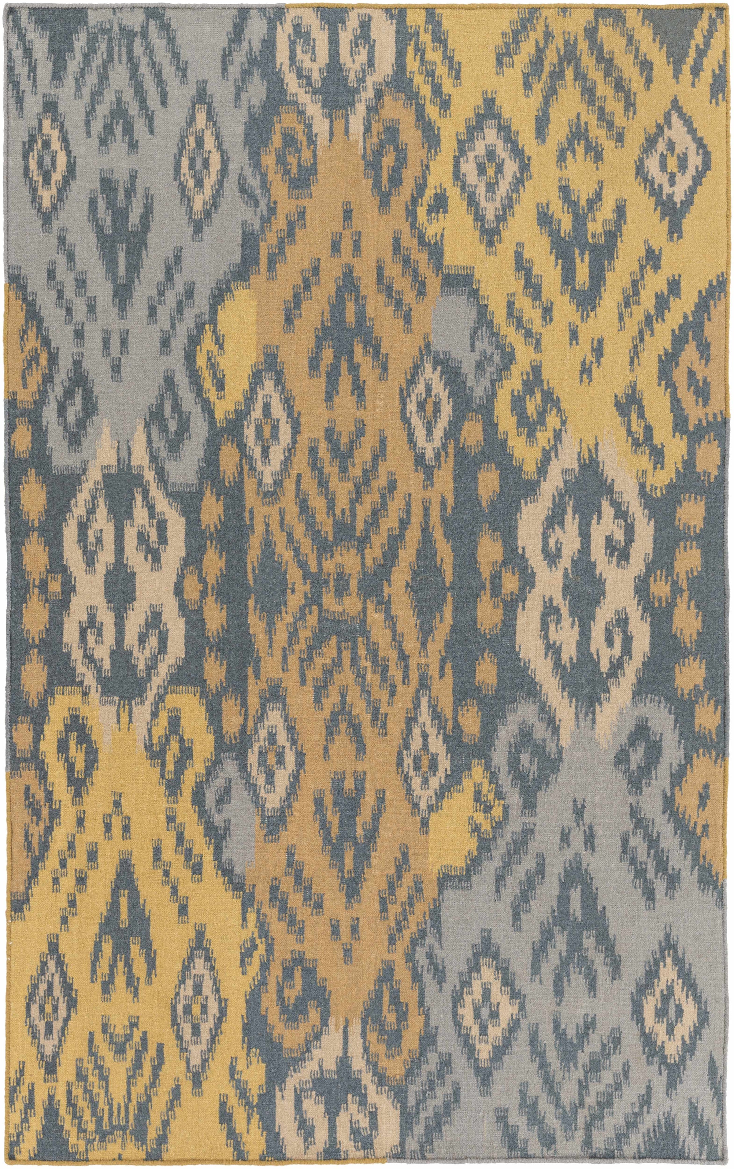 Deep Teal Hand Woven 100% Wool Modern Rectangle Handmade rug, Indoor use only, no fringe, non-washable. runner also available