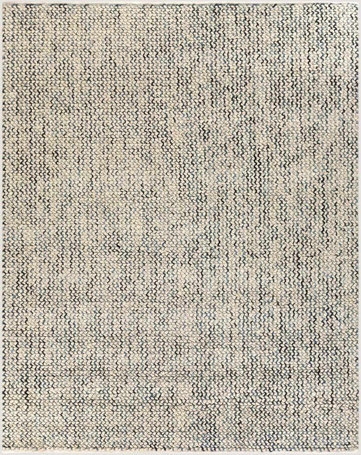 Beige Hand Woven 75% Wool, 25% Viscose Modern Rectangle Handmade rug, Indoor use only, no fringe, non-washable.