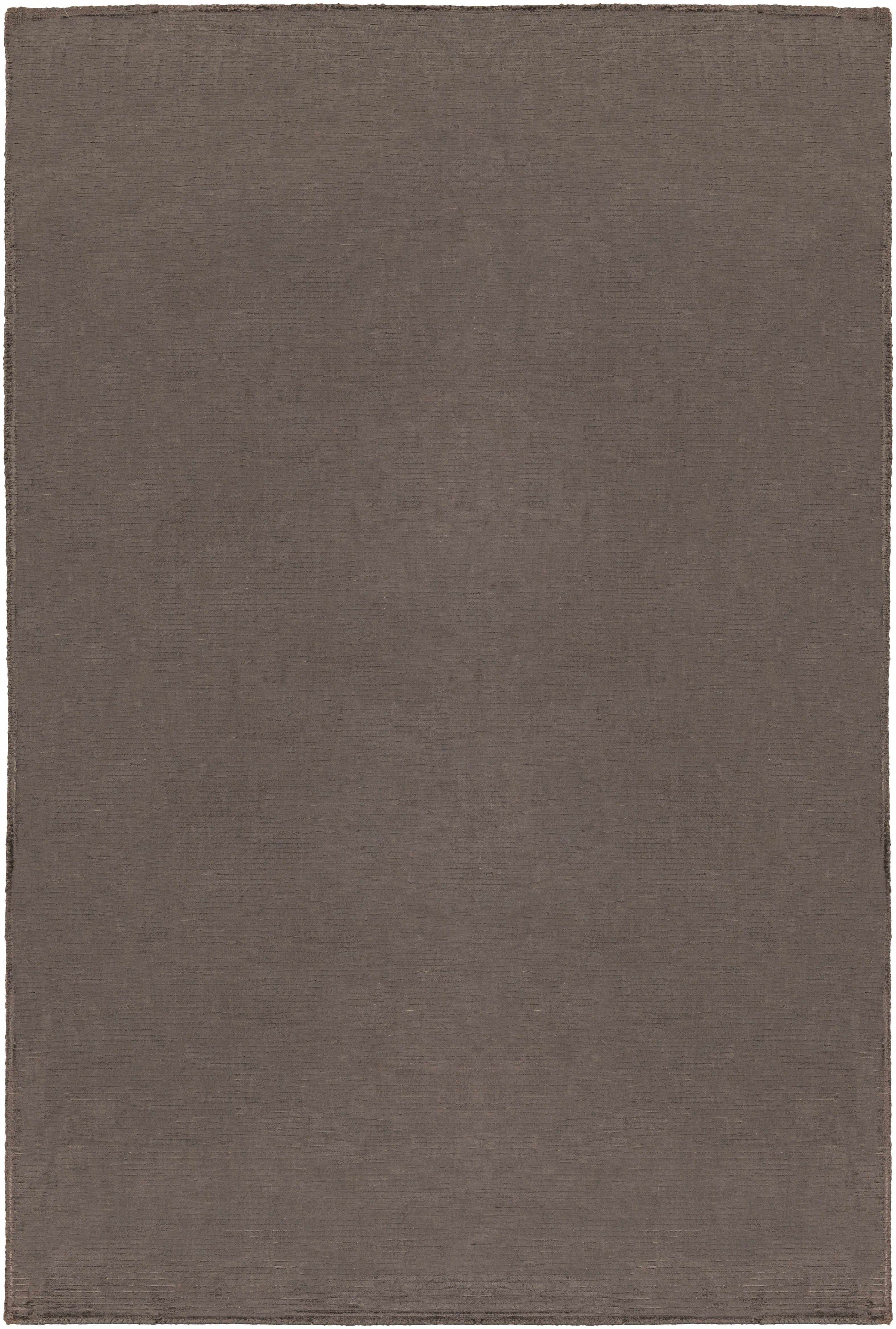 Charcoal Hand Loomed 100% Viscose Cottage Rectangle Handmade rug, Indoor use only, no fringe, non-washable. runner also available