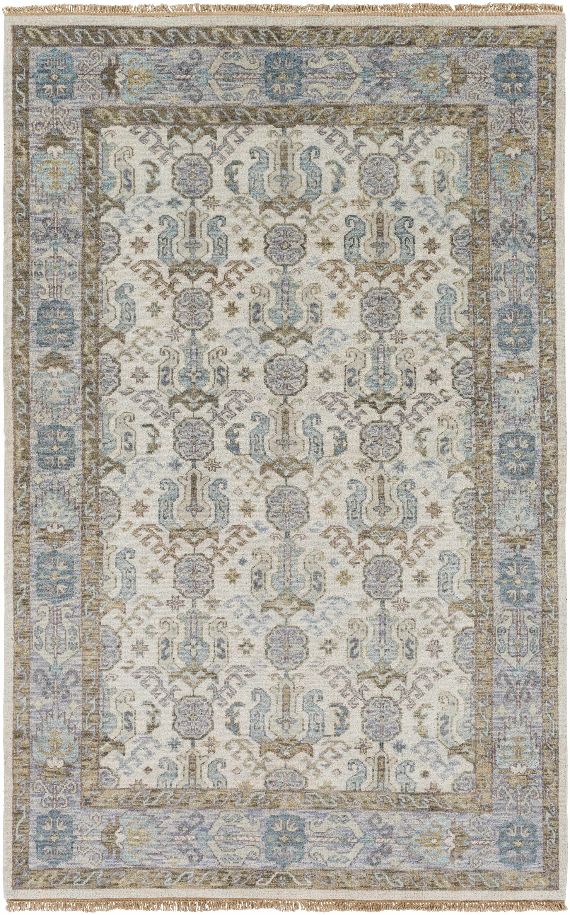 Zeus ZEU-7829 Hand Knotted Rug