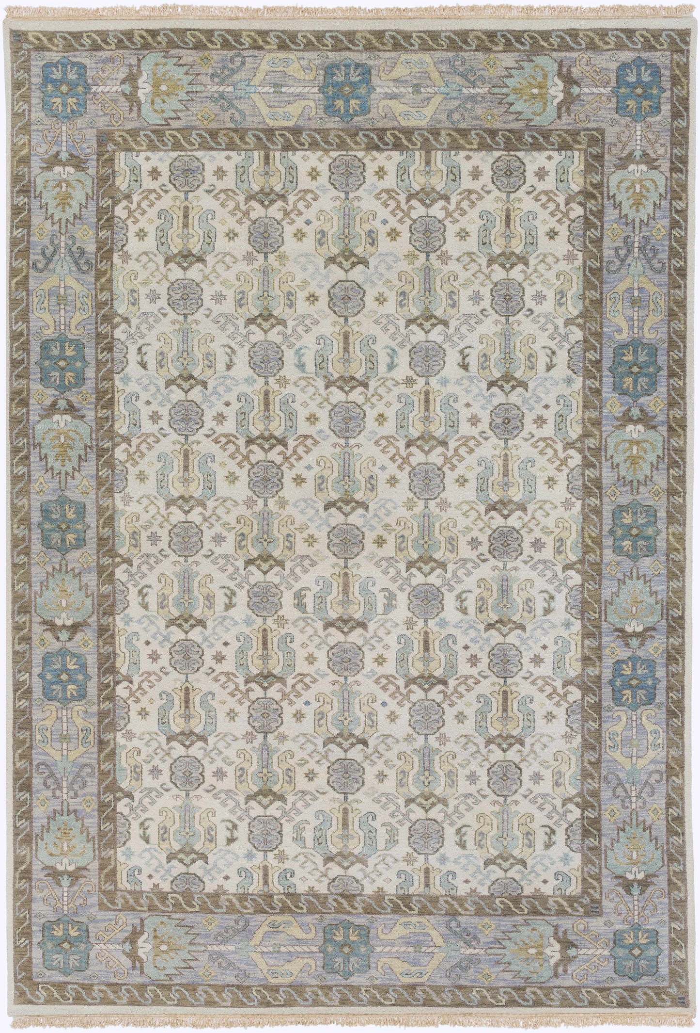 Zeus ZEU-7829 Hand Knotted Rug