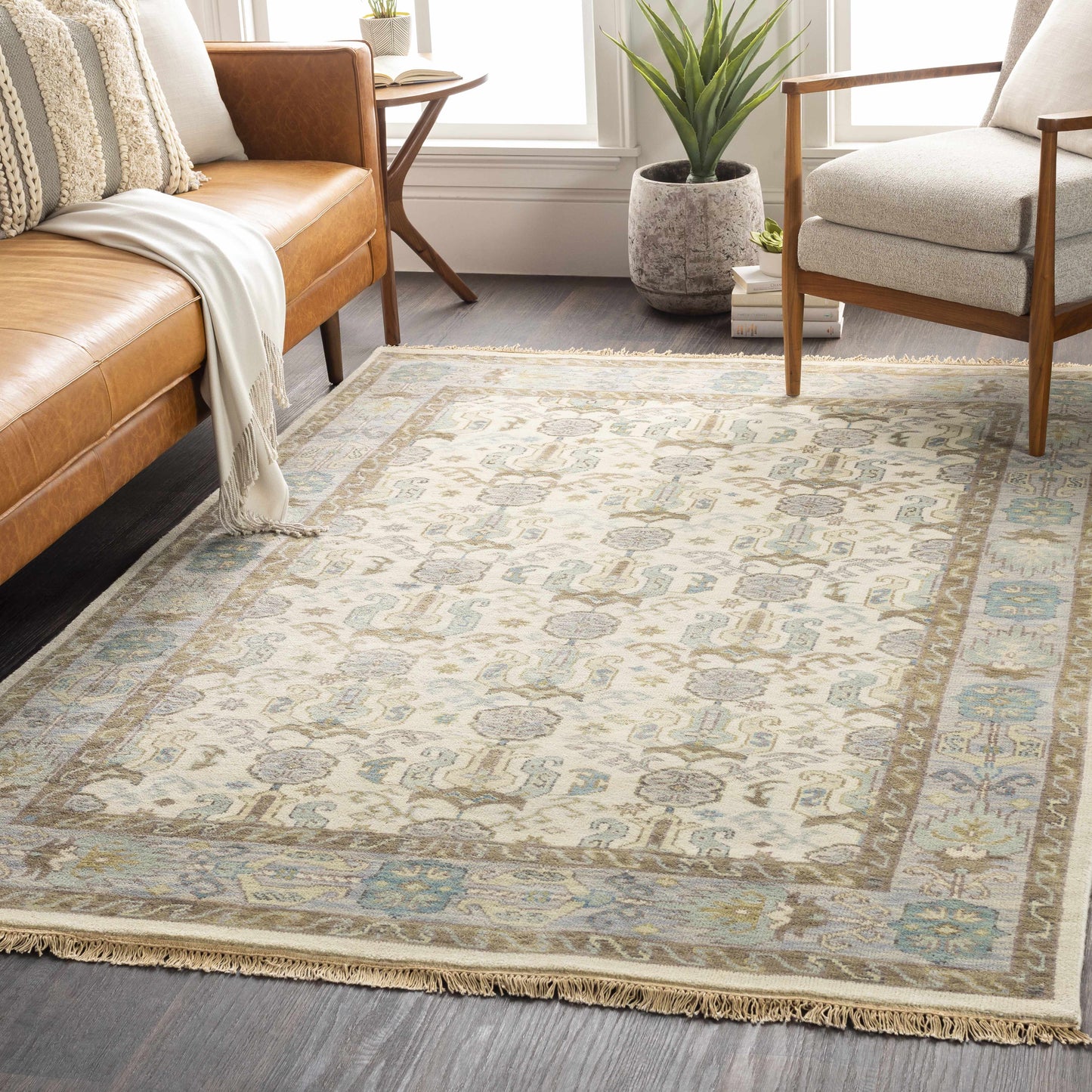 Zeus ZEU-7829 Hand Knotted Rug