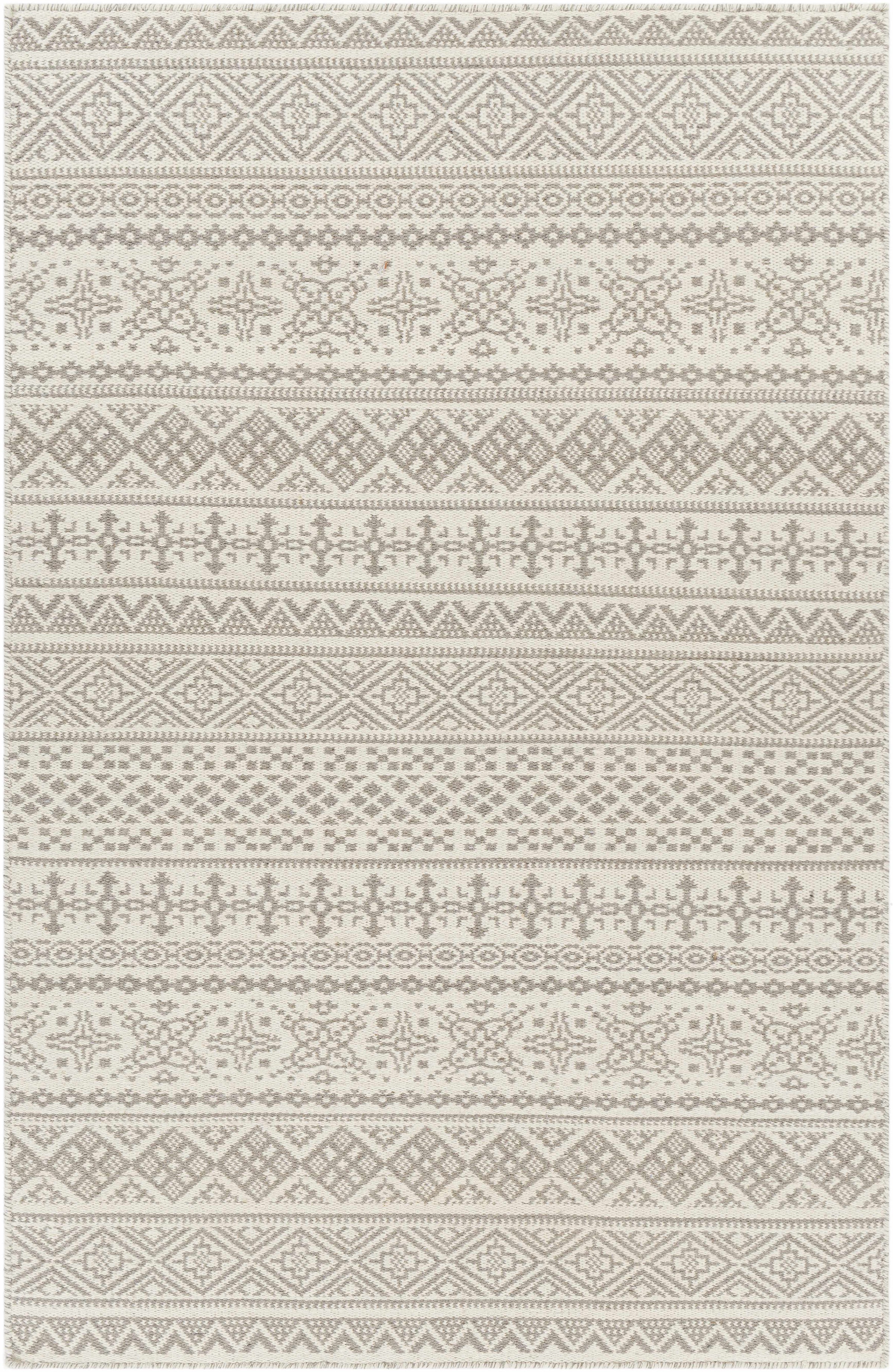 Gray Hand Woven 100% Wool Global Rectangle Handmade rug, Indoor use only, no fringe, non-washable. runner also available