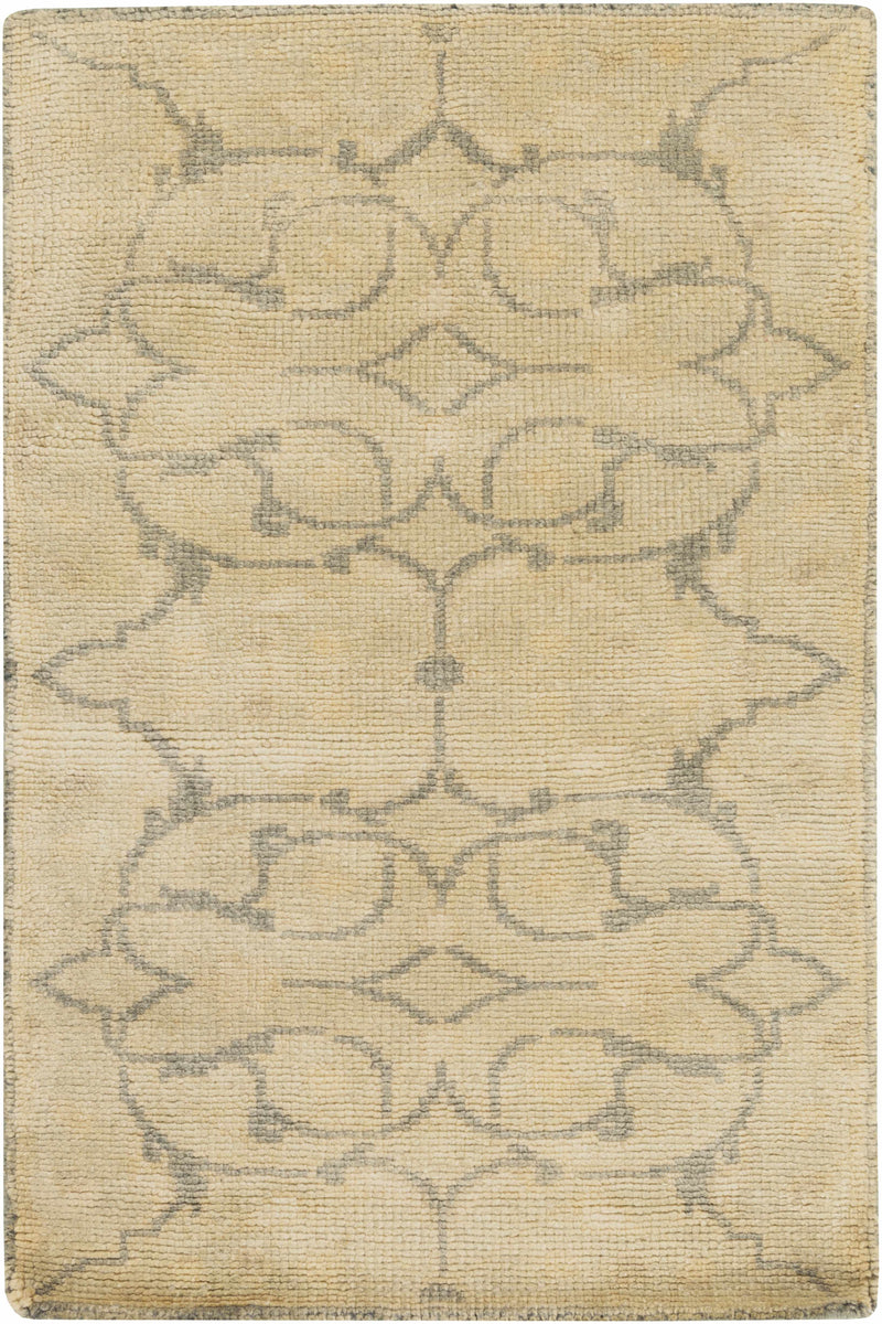 Light Olive Hand Knotted 100% NZ Wool Traditional Rectangle Handmade rug, Indoor use only, no fringe, non-washable. runner also available