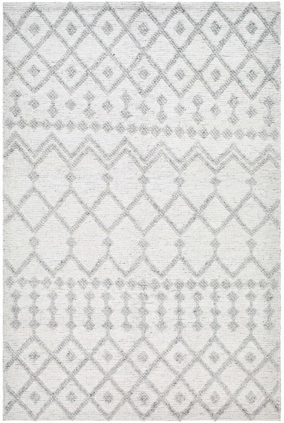 Light Gray Hand Woven 100% Recycled PET Yarn Global Rectangle Handmade rug, Indoor use only, no fringe, non-washable. runner also available