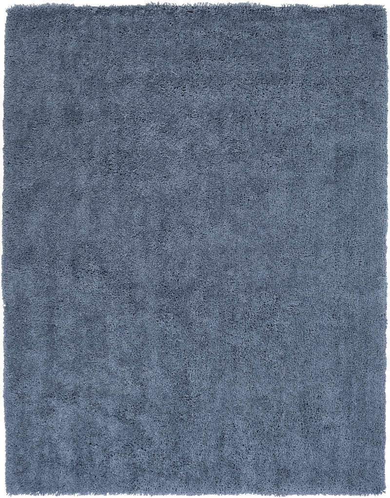 Deep Teal Hand Woven 100% Polyester Modern Rectangle Handmade rug, Indoor use only, no fringe, non-washable.