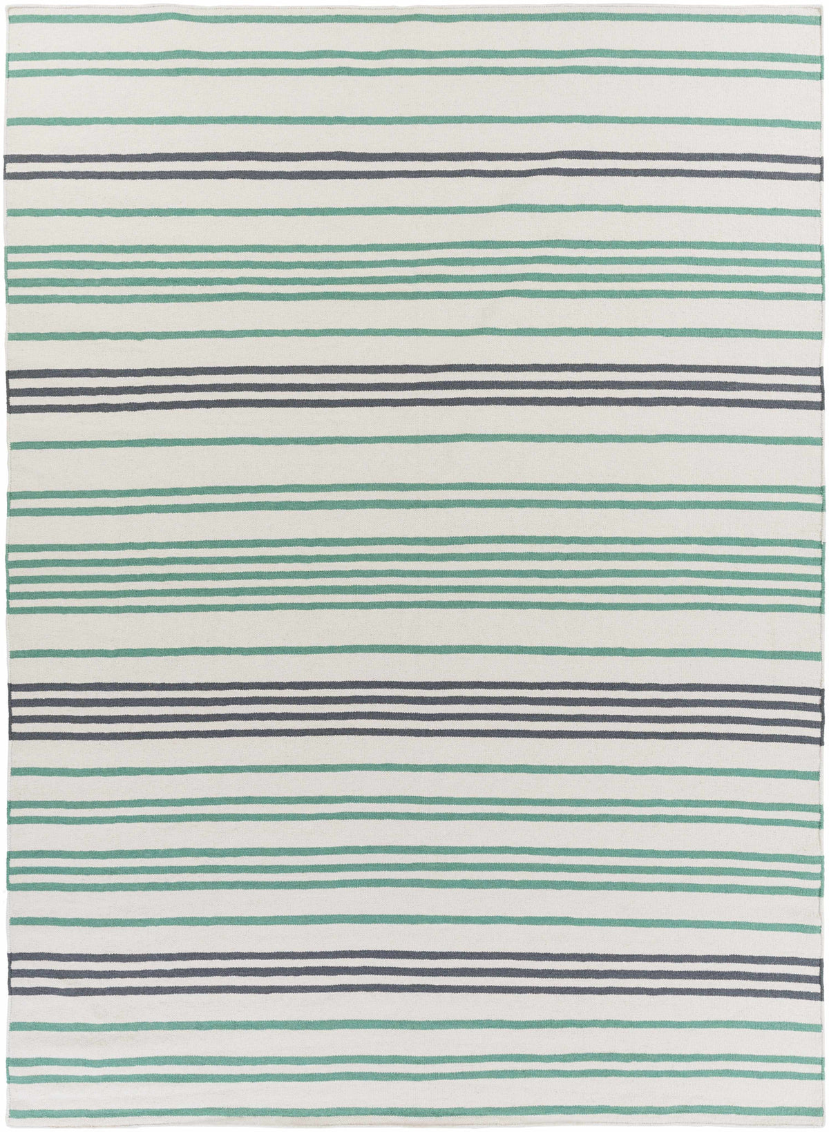 Ivory Hand Woven 100% Wool Cottage Rectangle Handmade rug, Indoor use only, no fringe, non-washable. runner also available