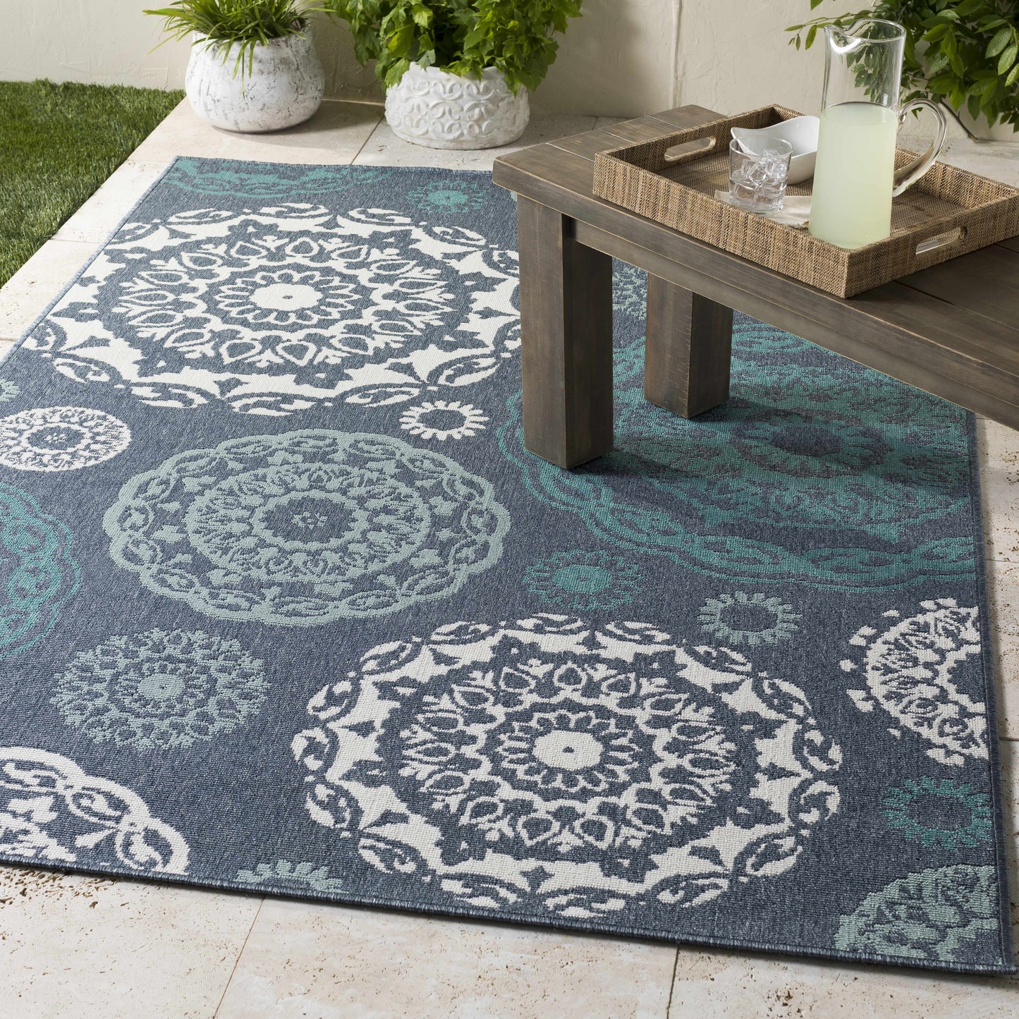 Alfresco ALF-9666 Machine Woven Rug
