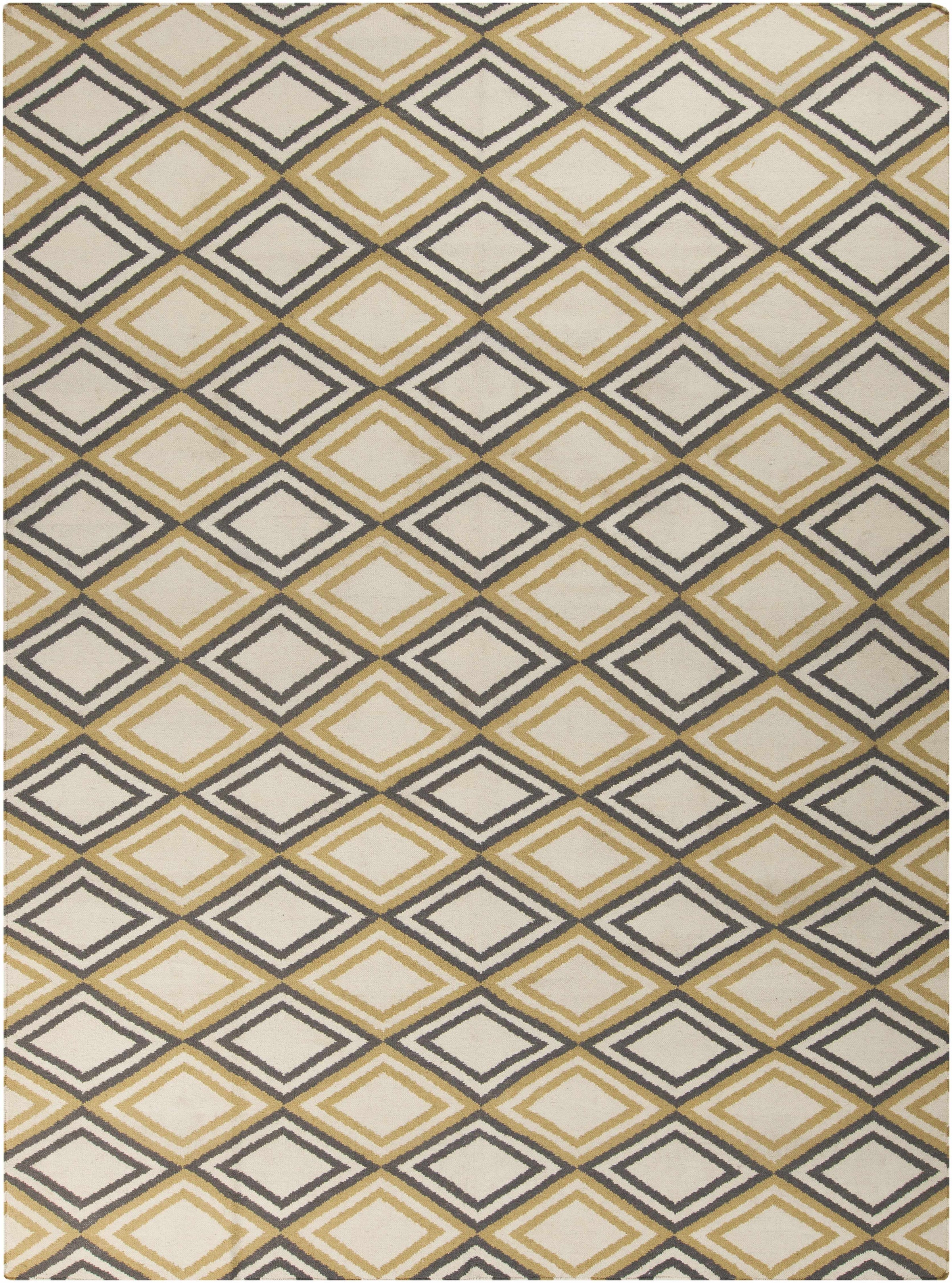 Light Beige Hand Woven 100% Wool Modern Rectangle Handmade rug, Indoor use only, no fringe, non-washable. runner also available