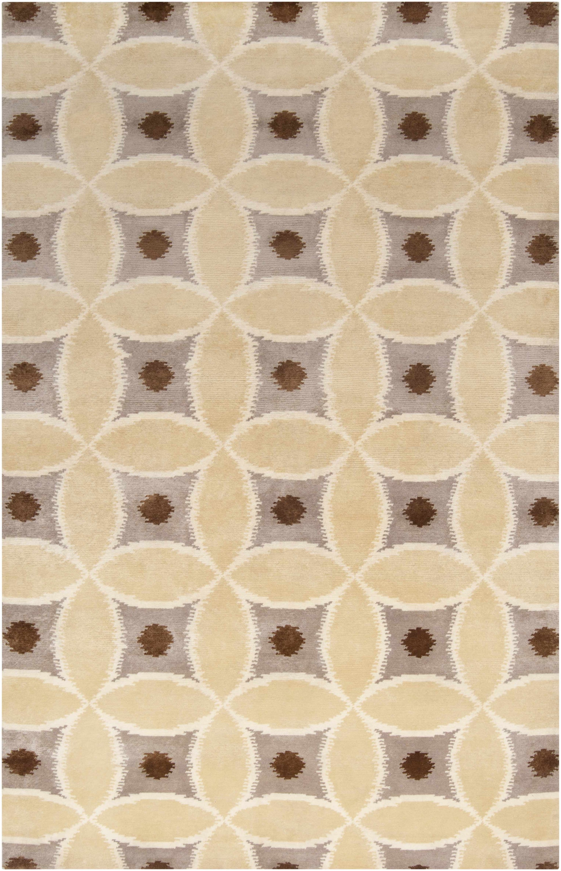 Mugal IN-8595 Hand Knotted Rug