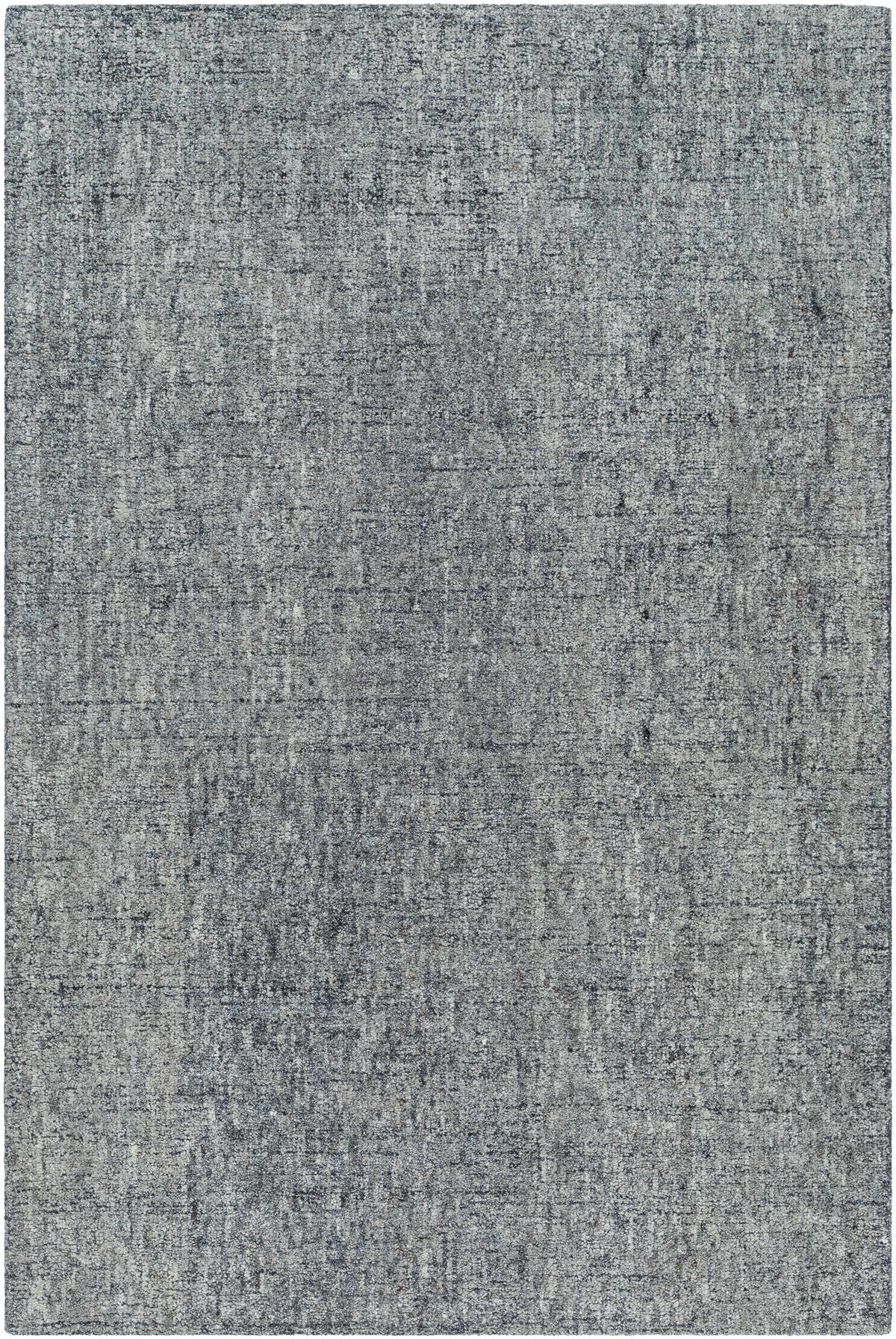 Ivory Hand Tufted 60% Wool, 40% Recycled PET Yarn Cottage Rectangle Handmade rug, Indoor use only, no fringe, non-washable.
