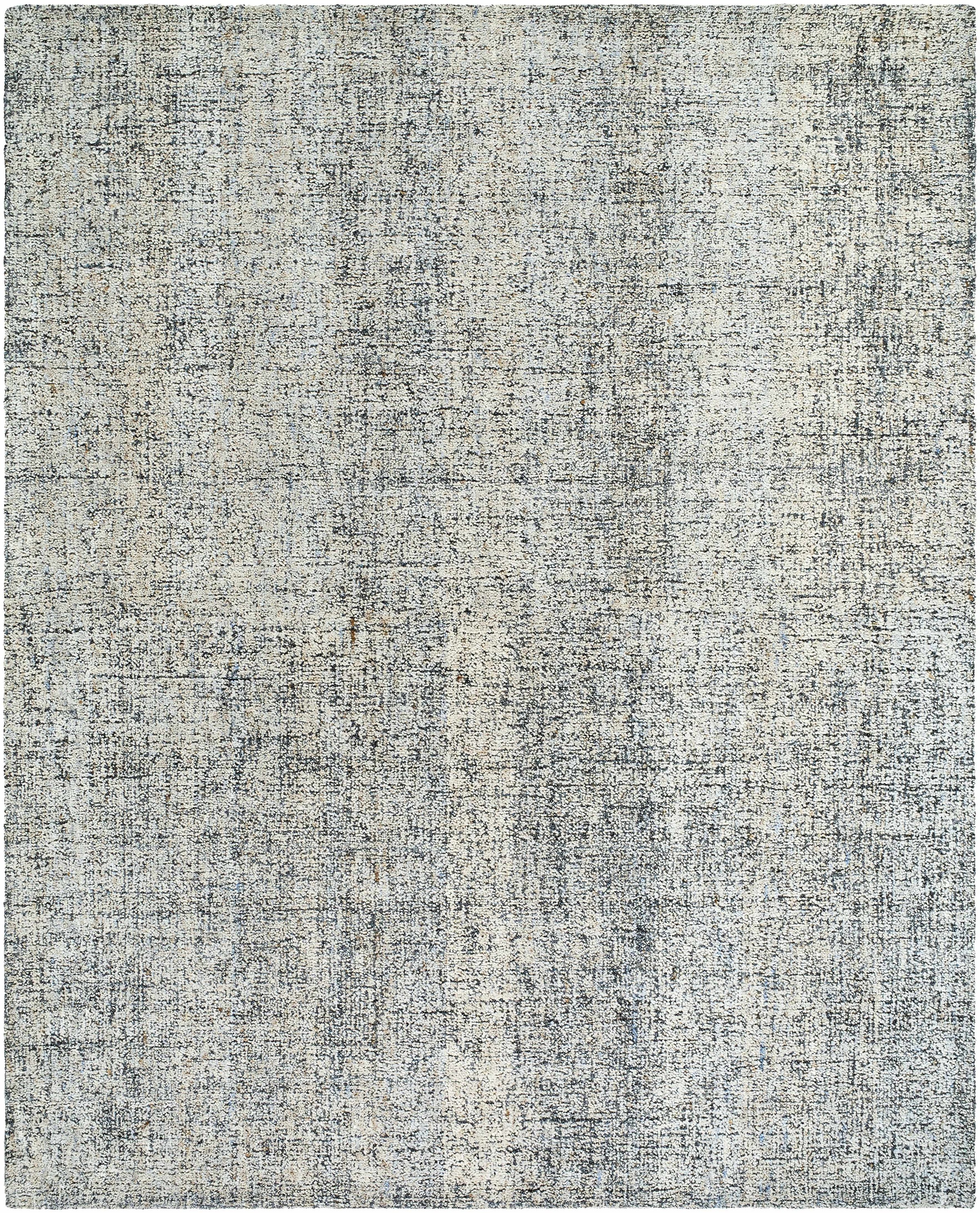 Taupe Hand Tufted 60% Wool, 40% Recycled PET Yarn Cottage Rectangle Handmade rug, Indoor use only, no fringe, non-washable.
