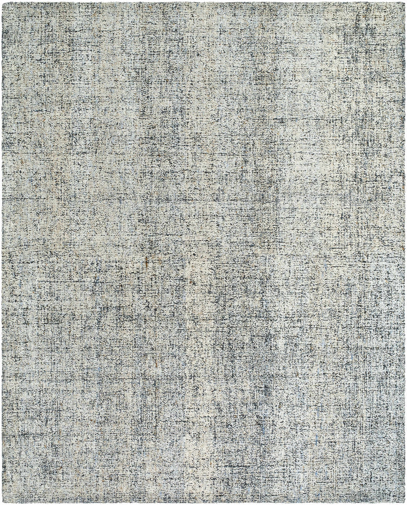 Taupe Hand Tufted 60% Wool, 40% Recycled PET Yarn Cottage Rectangle Handmade rug, Indoor use only, no fringe, non-washable.