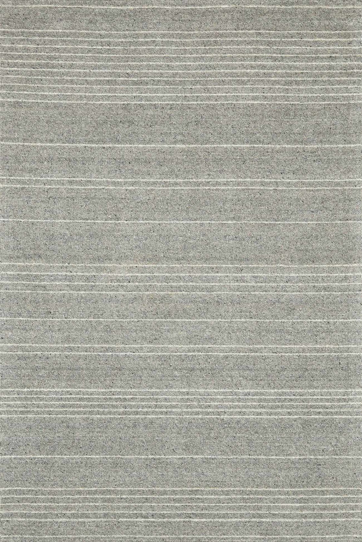 Slate Gray Hand Loomed 100% Wool Cottage Rectangle Handmade rug, Indoor use only, no fringe, non-washable.