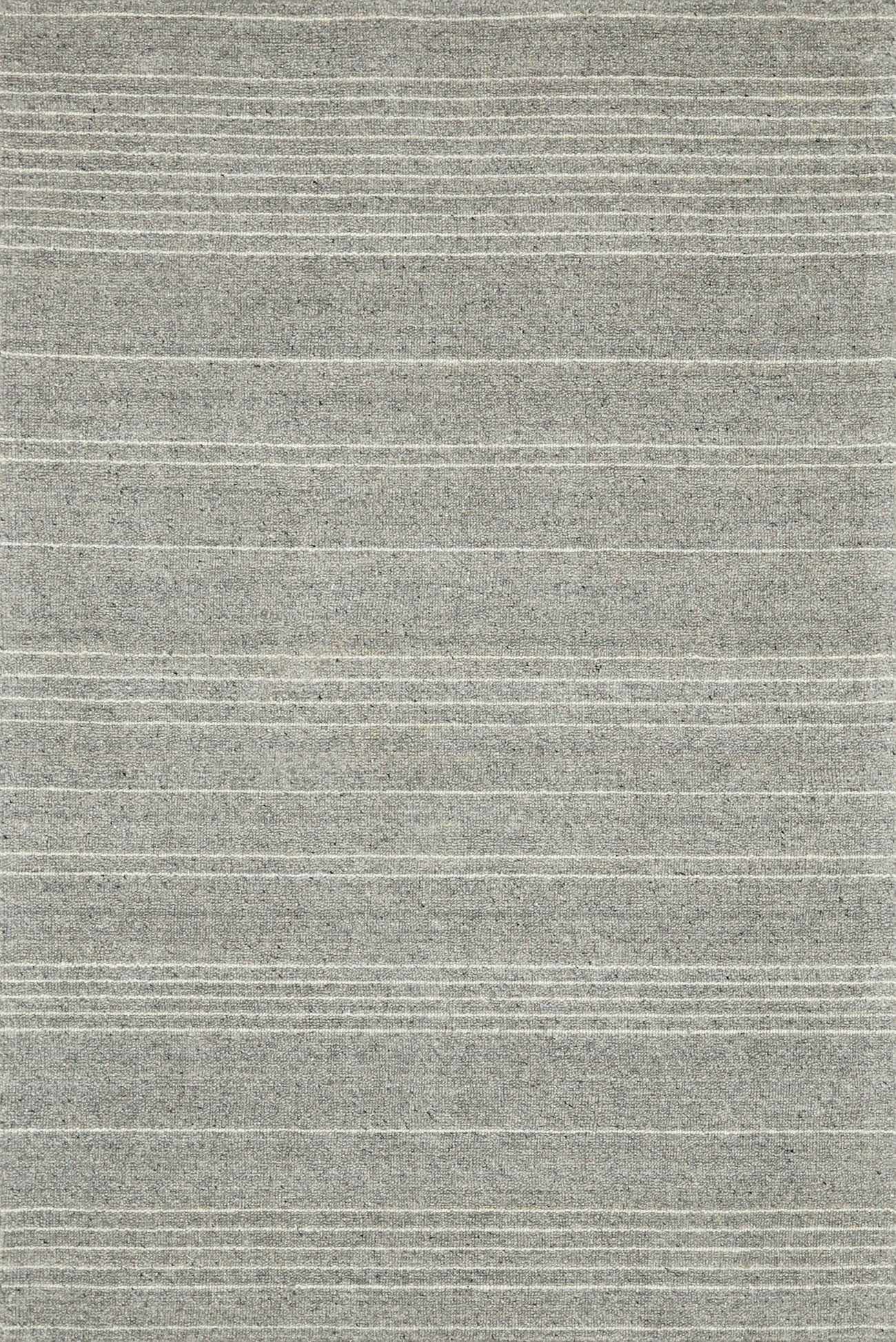 Slate Gray Hand Loomed 100% Wool Cottage Rectangle Handmade rug, Indoor use only, no fringe, non-washable.