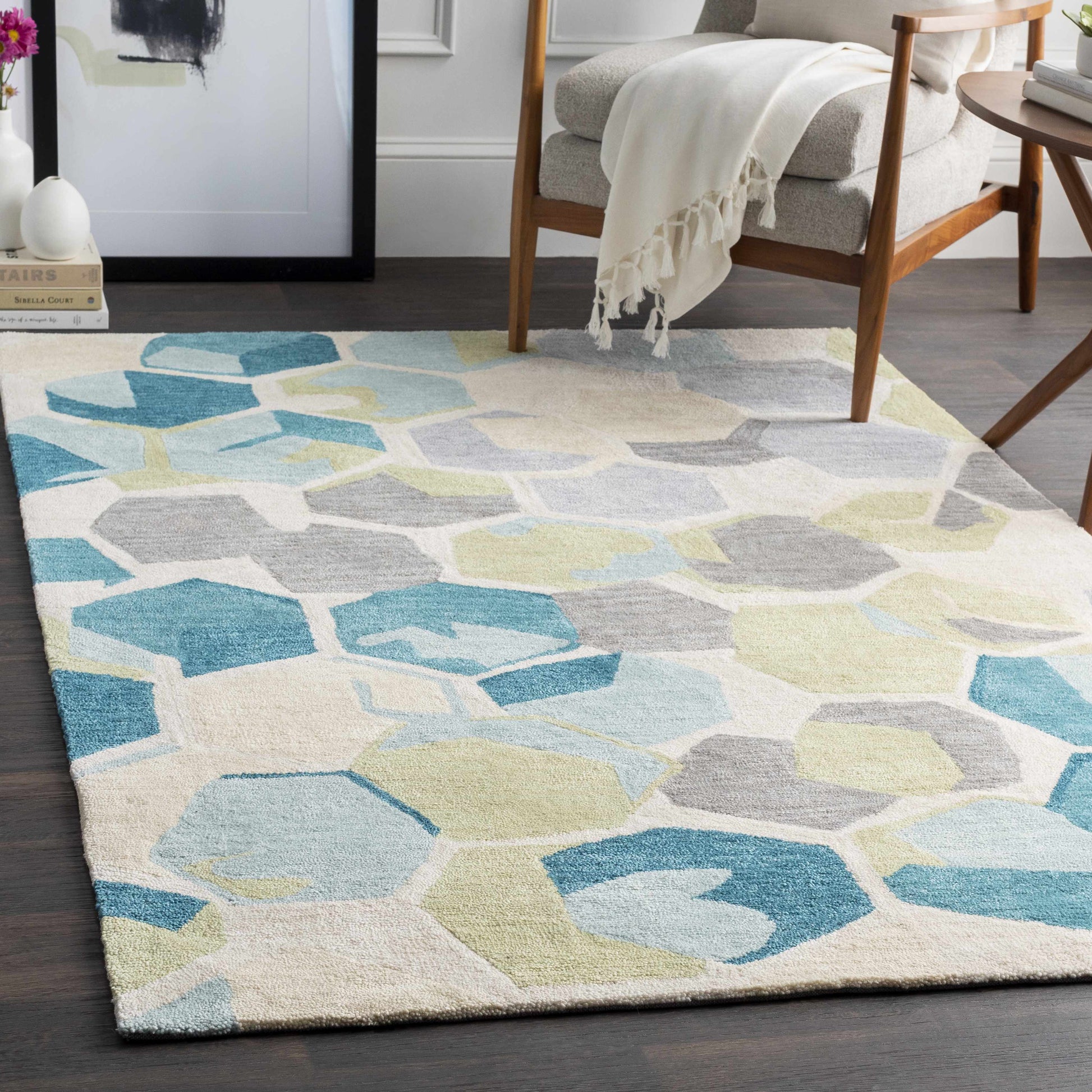 Rivera RVR-1009 Hand Tufted Rug