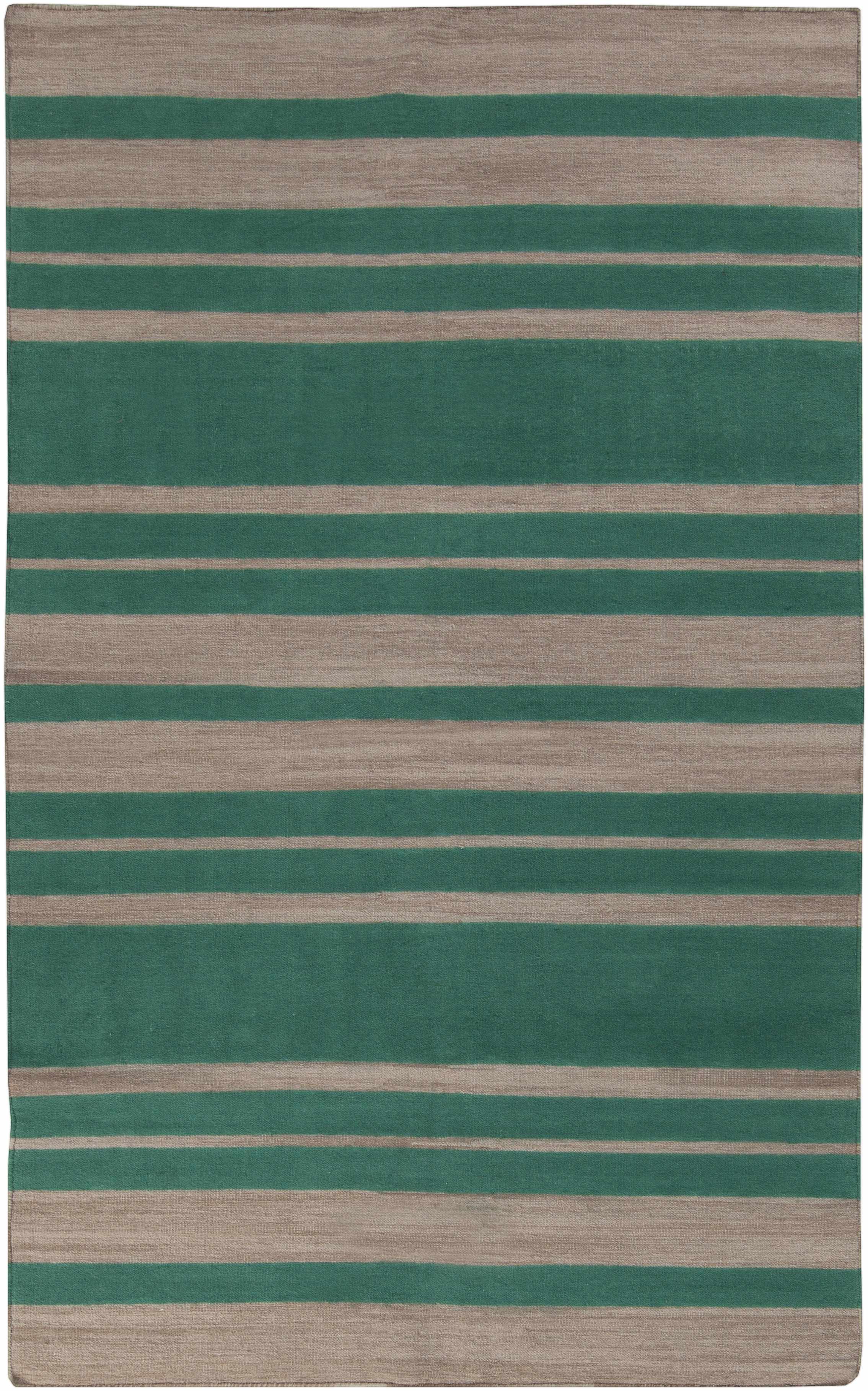 Emerald Hand Woven 100% Wool Cottage Rectangle Handmade rug, Indoor use only, no fringe, non-washable. runner also available