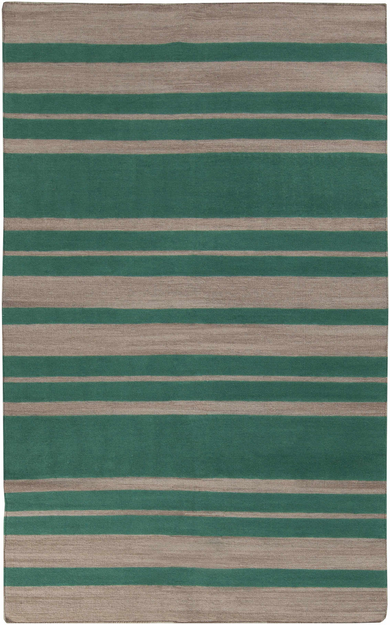 Emerald Hand Woven 100% Wool Cottage Rectangle Handmade rug, Indoor use only, no fringe, non-washable. runner also available