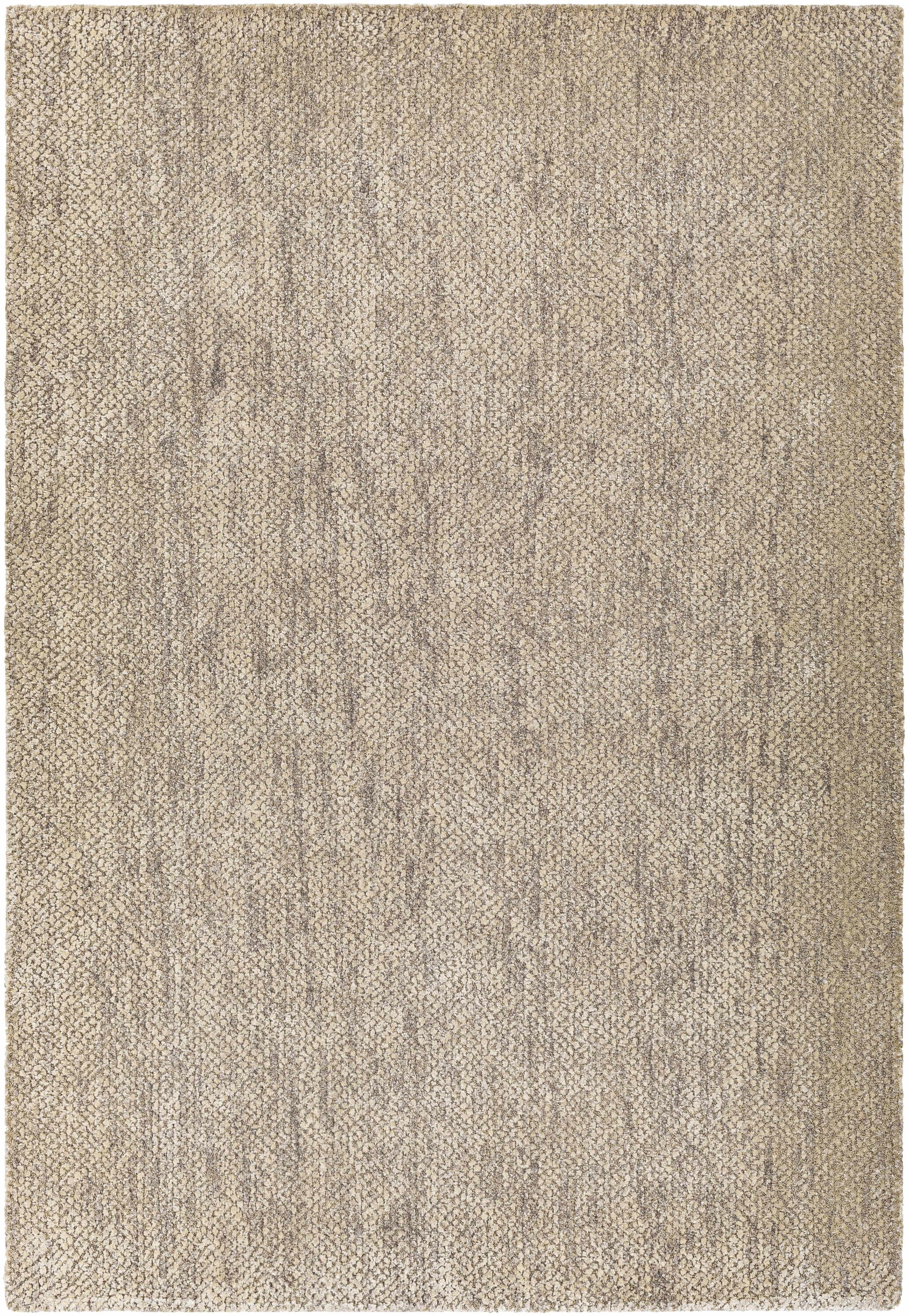 Oatmeal Hand Loomed 60% Viscose, 40% Wool Modern Rectangle Handmade rug, Indoor use only, no fringe, non-washable.