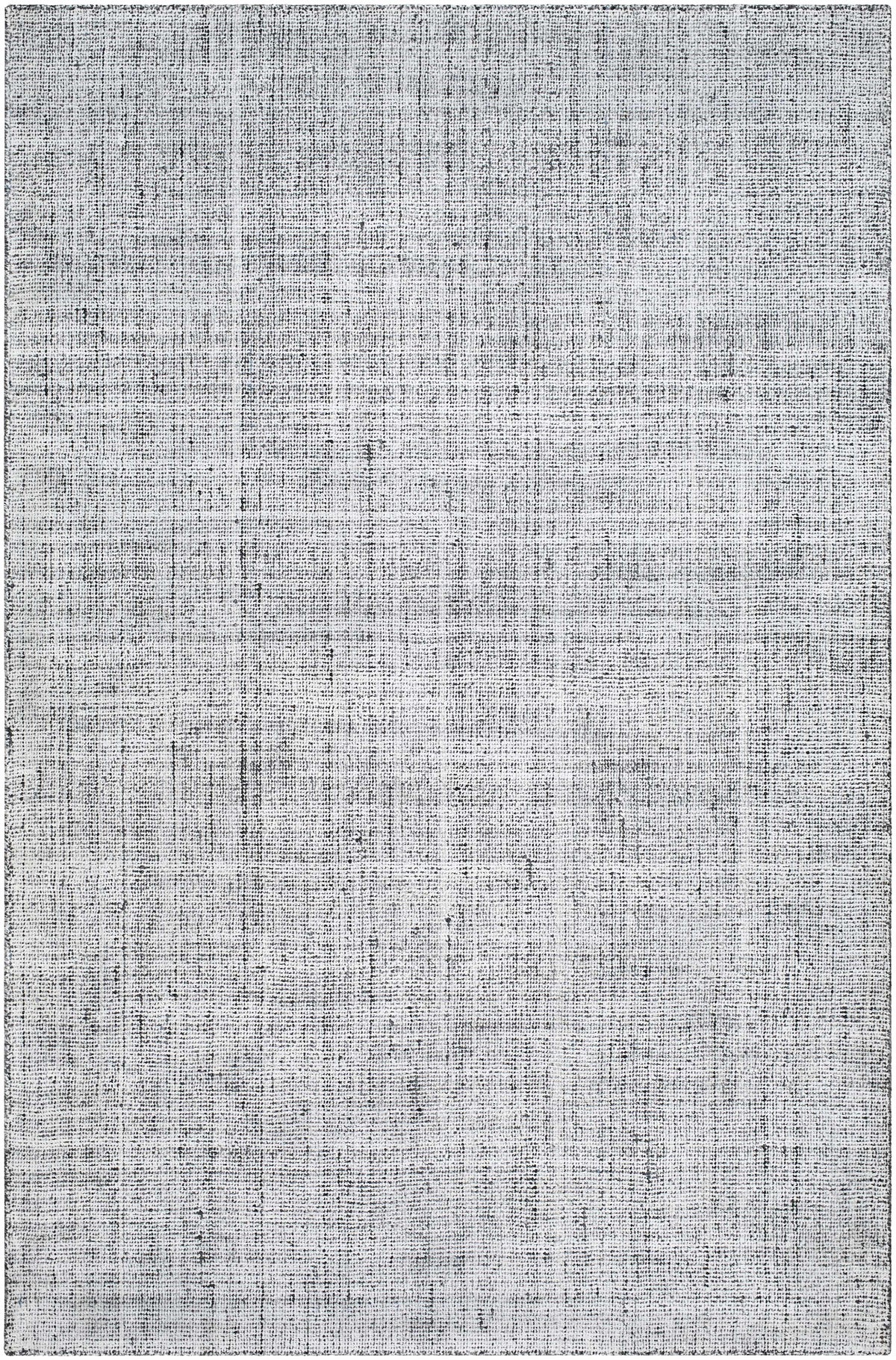 Cream Hand Loomed 60% Recycled PET Yarn, 40% Viscose Cottage Rectangle Handmade rug, Indoor use only, no fringe, non-washable.
