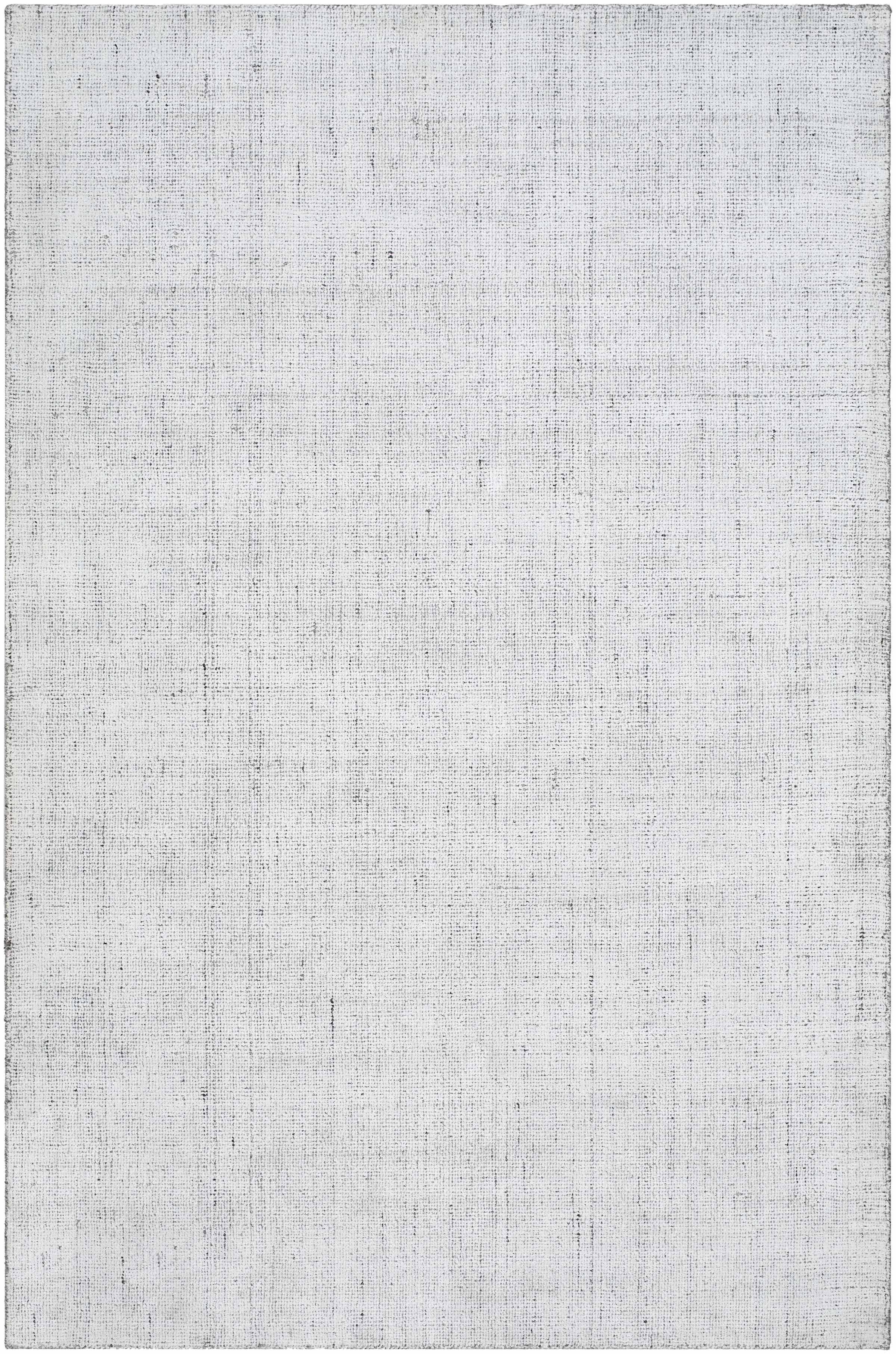 Cream Hand Loomed 60% Recycled PET Yarn, 40% Viscose Cottage Rectangle Handmade rug, Indoor use only, no fringe, non-washable.