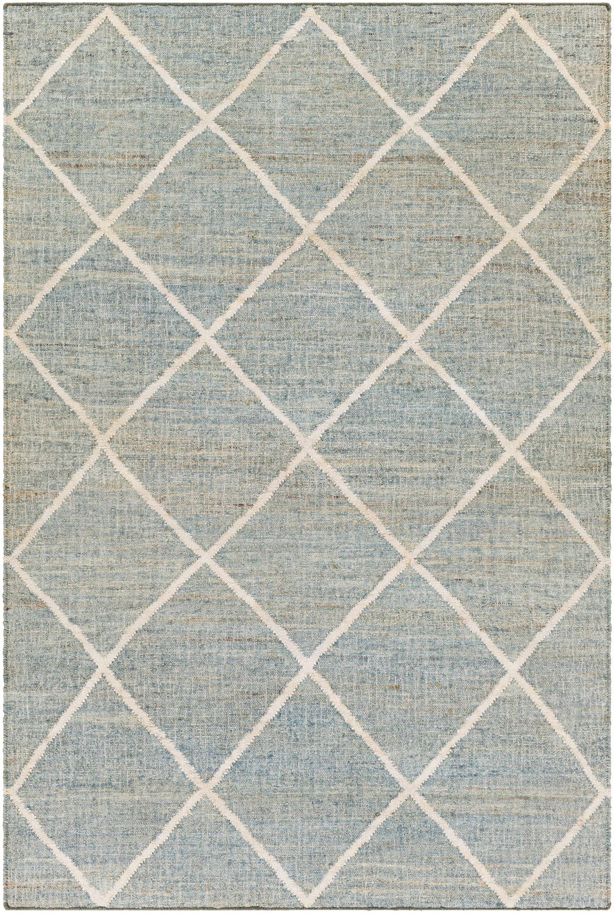 Dusty Sage Hand Woven 100% Jute Global Rectangle Handmade rug, Indoor use only, no fringe, non-washable. runner also available