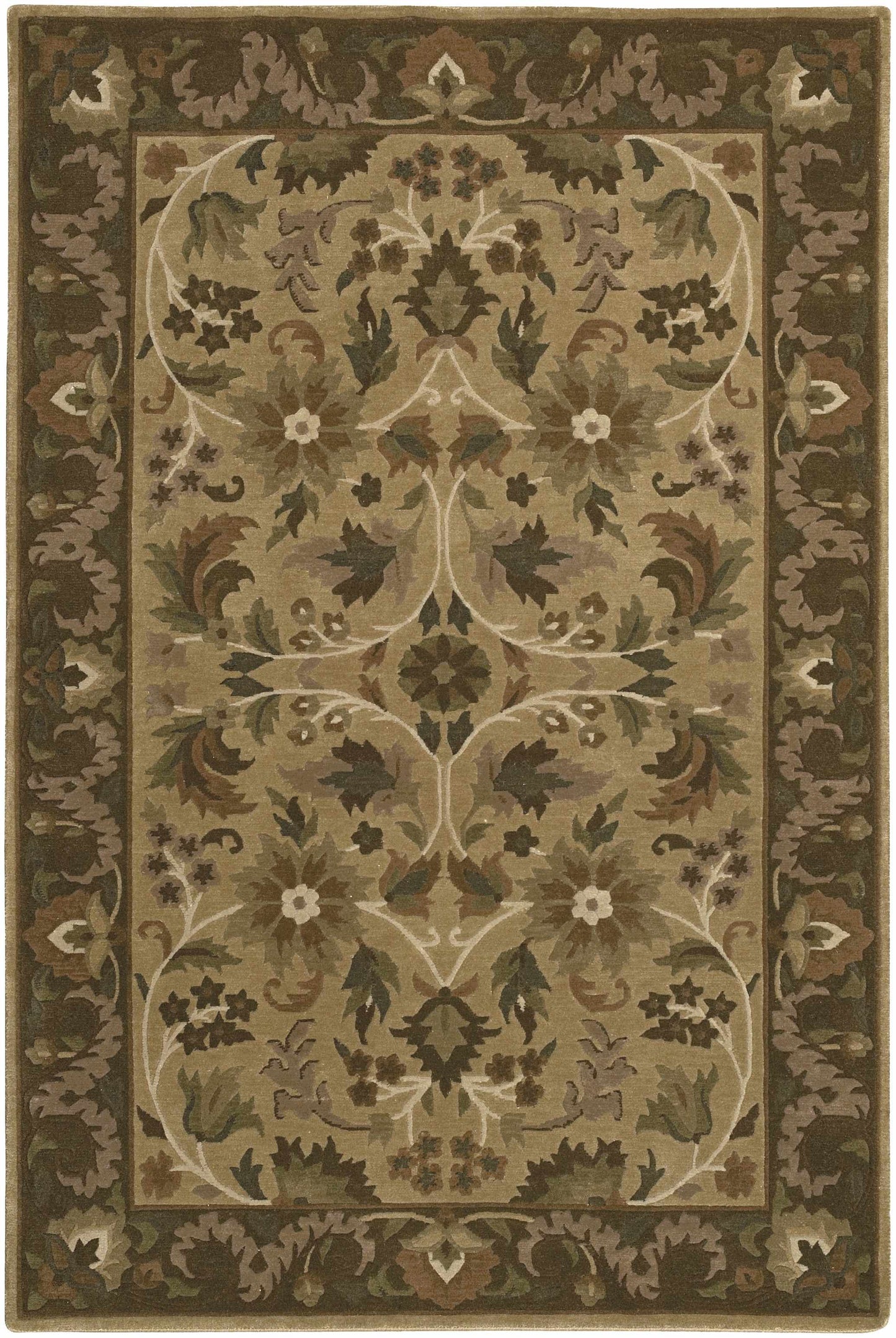 Mugal IN-1090 Hand Knotted Rug