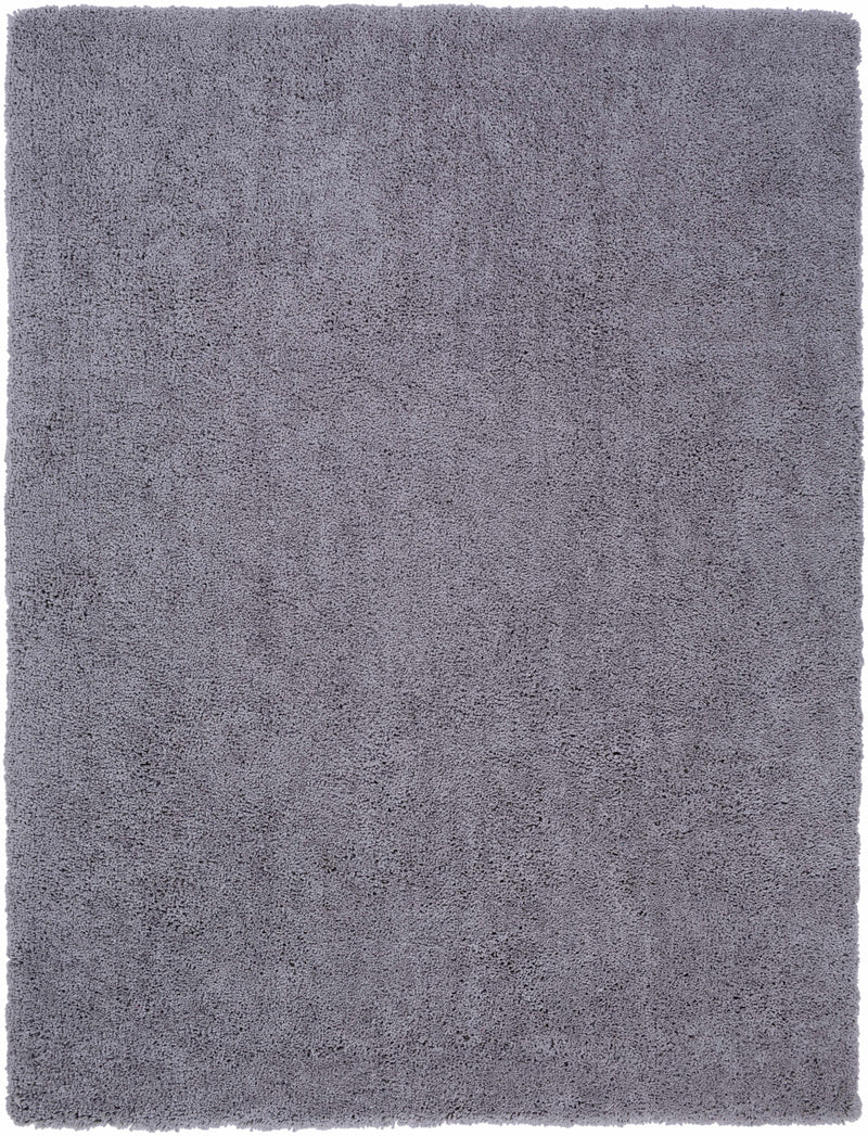 Gray Hand Woven 100% Polyester Modern Rectangle Handmade rug, Indoor use only, no fringe, non-washable.