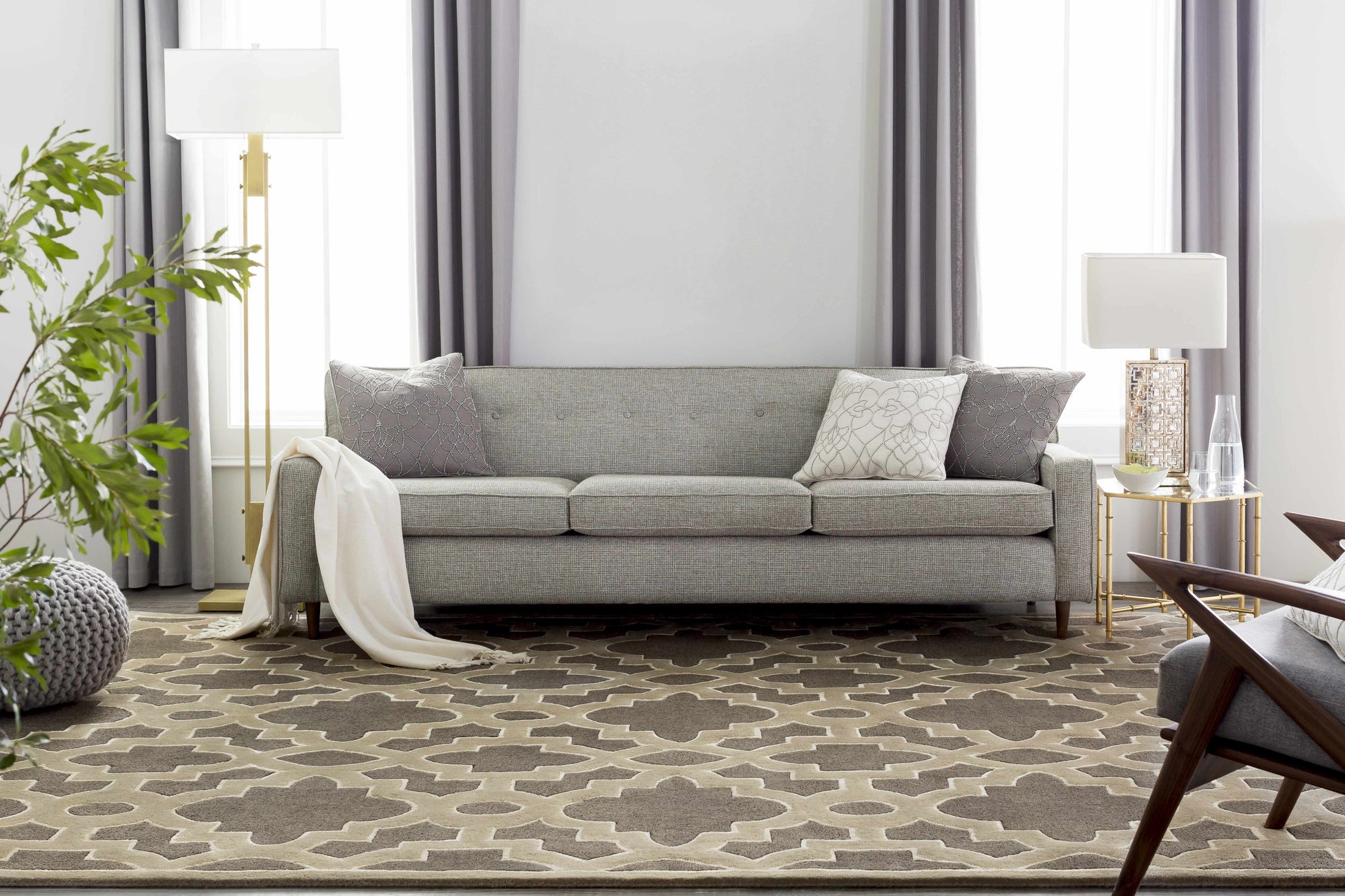 Modern Classics CAN-2037 Hand Tufted Rug
